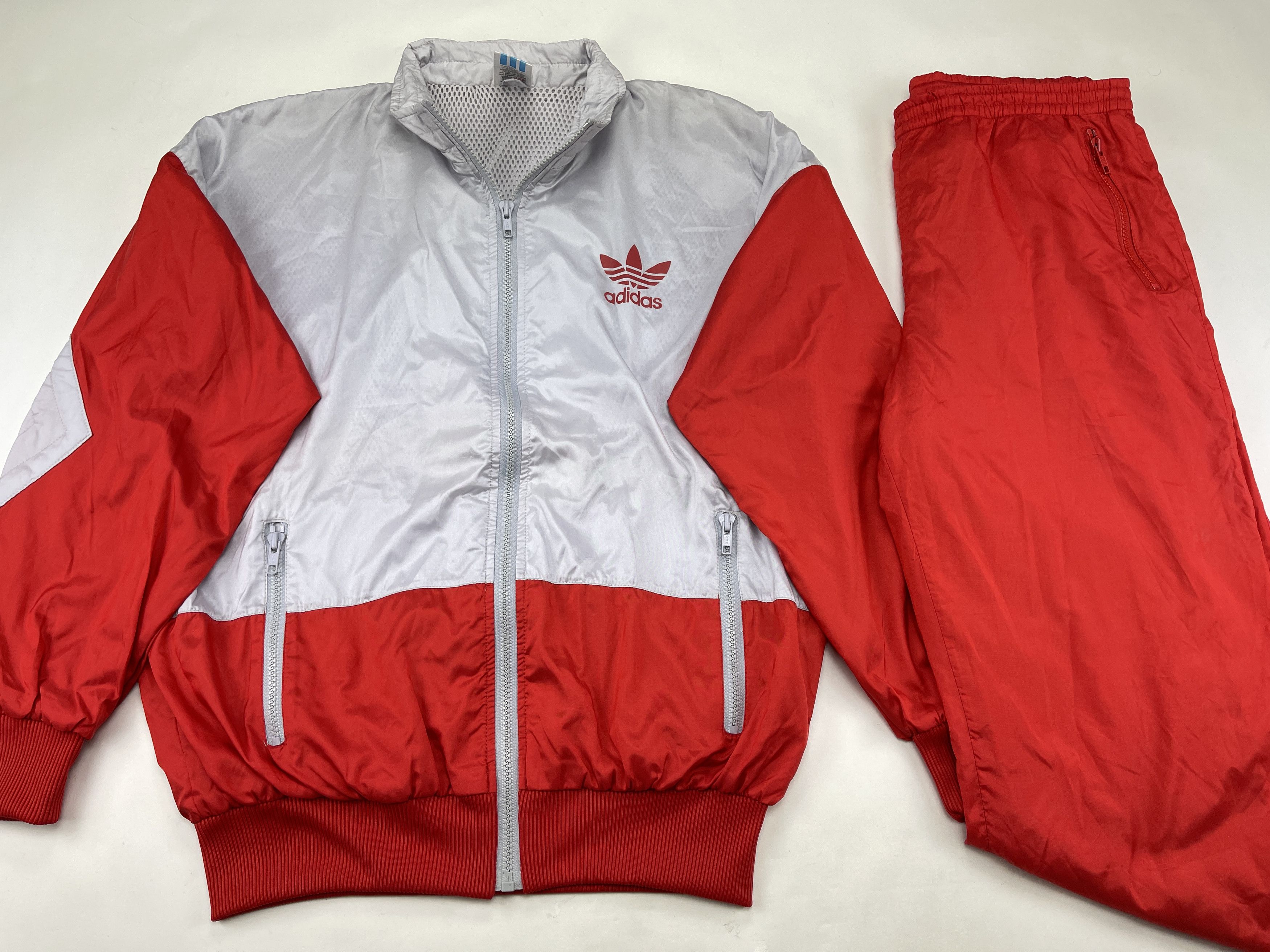 Adidas ADIDAS tracksuit, vintage track suit, jacket pants set 90s S Size US S / EU 44-46 / 1 - 1 Thumbnail