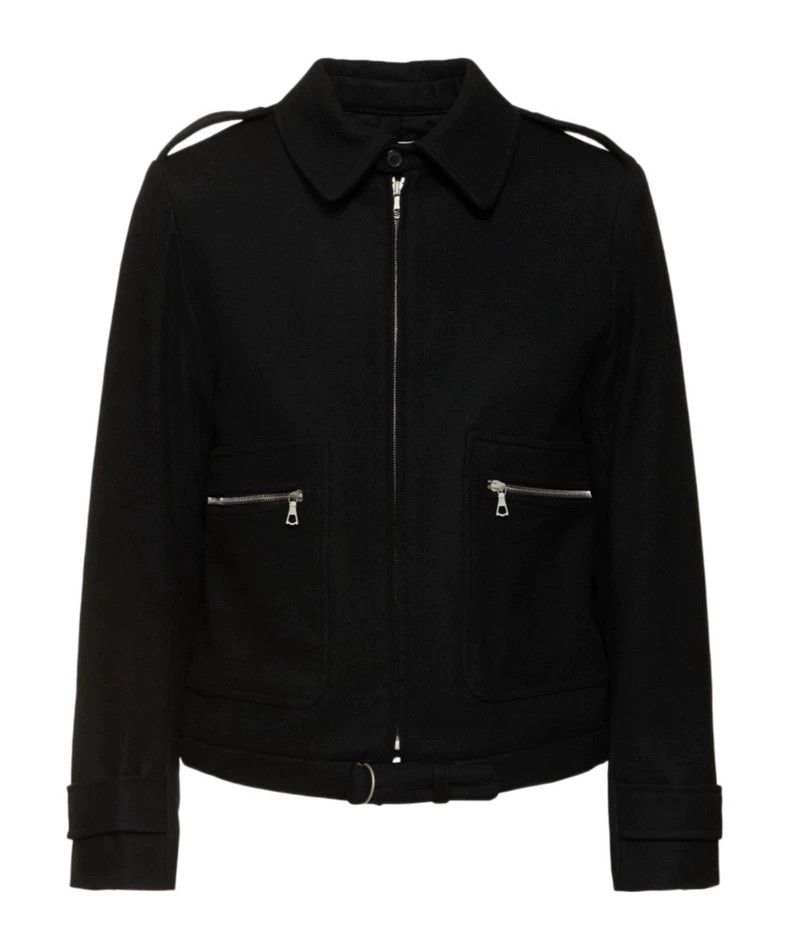 Dries Van Noten Dries Van Noten Men's Wool Casual Jacket Size US M / EU 48-50 / 2 - 1 Thumbnail