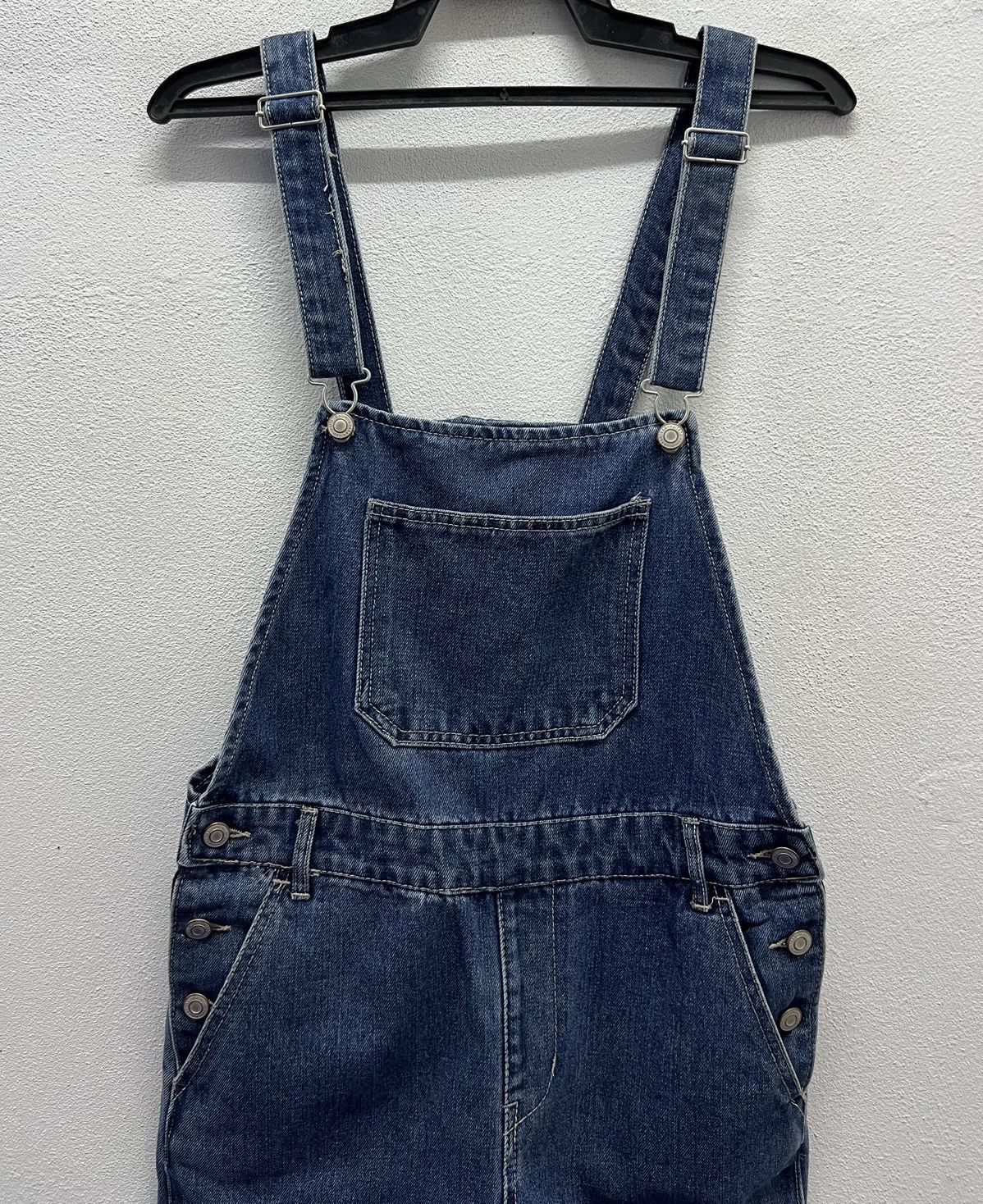 Japanese Brand × Vintage Vintage SPRY P. PREMIUM Medium Wash Denim Overalls - Size M Size US 33 - 3 Thumbnail