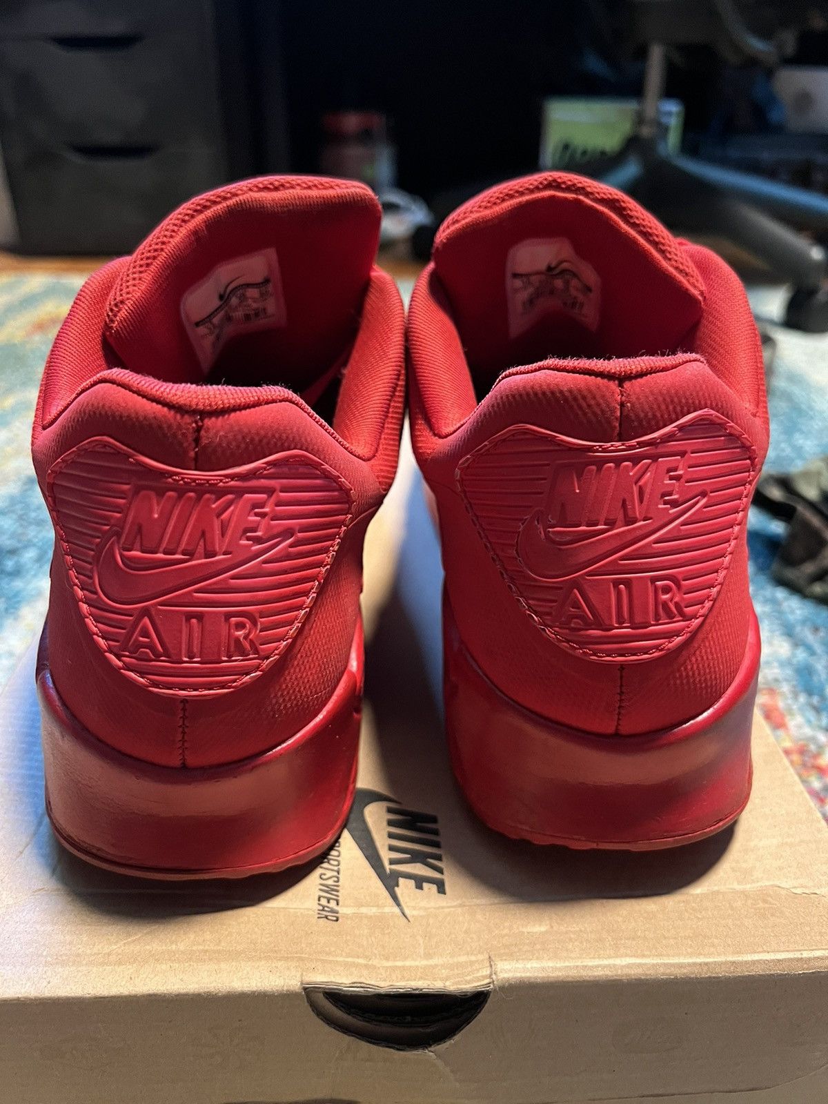 Kanye West × Nike air max 90 USA 🇺🇸 Independence Day Size US 12 / EU 45 - 3 Thumbnail