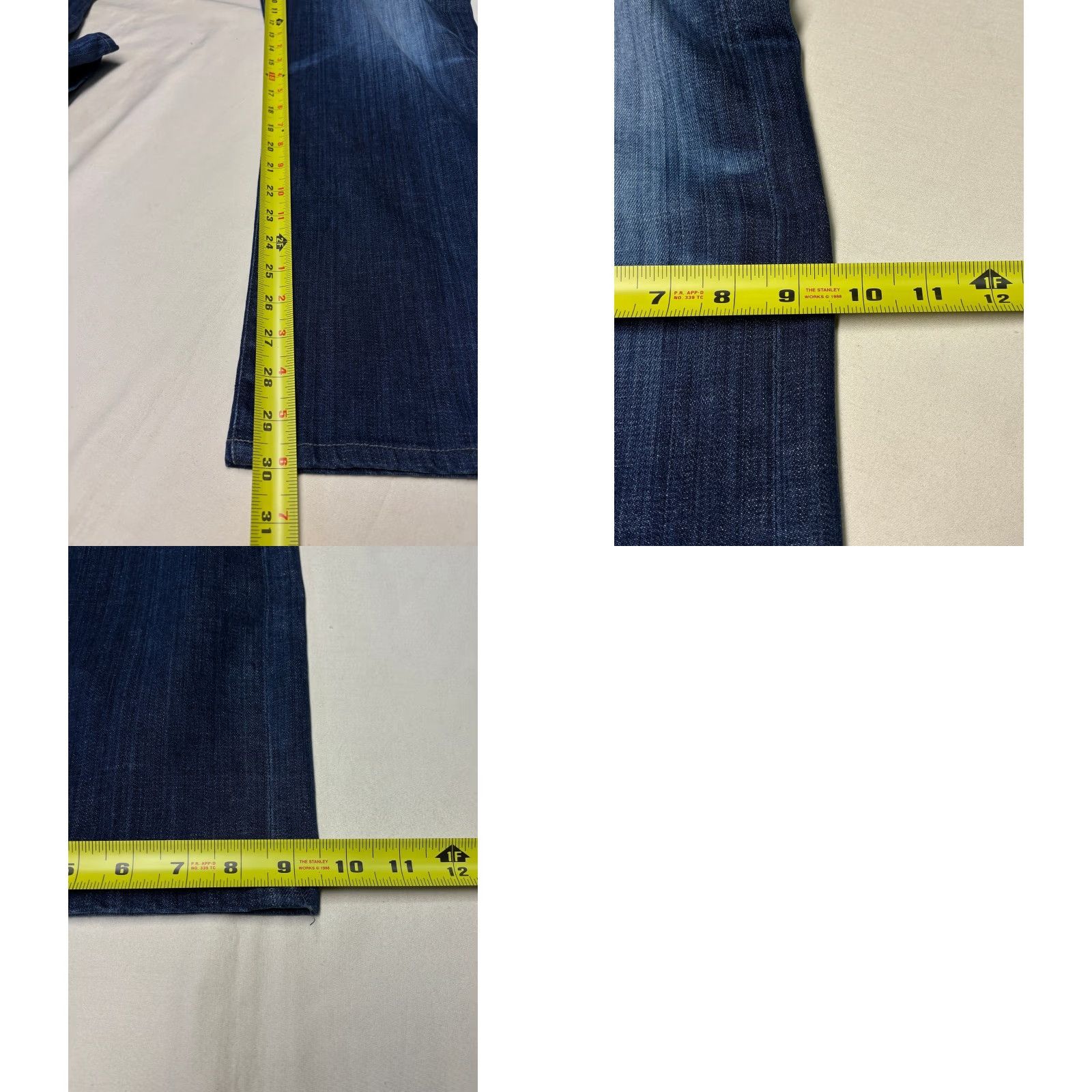 Vintage AG Adriano Goldschmied The Protégé Jeans Men's 38x30 Straight Leg Dark Wash Size US 38 / EU 54 - 9 Thumbnail