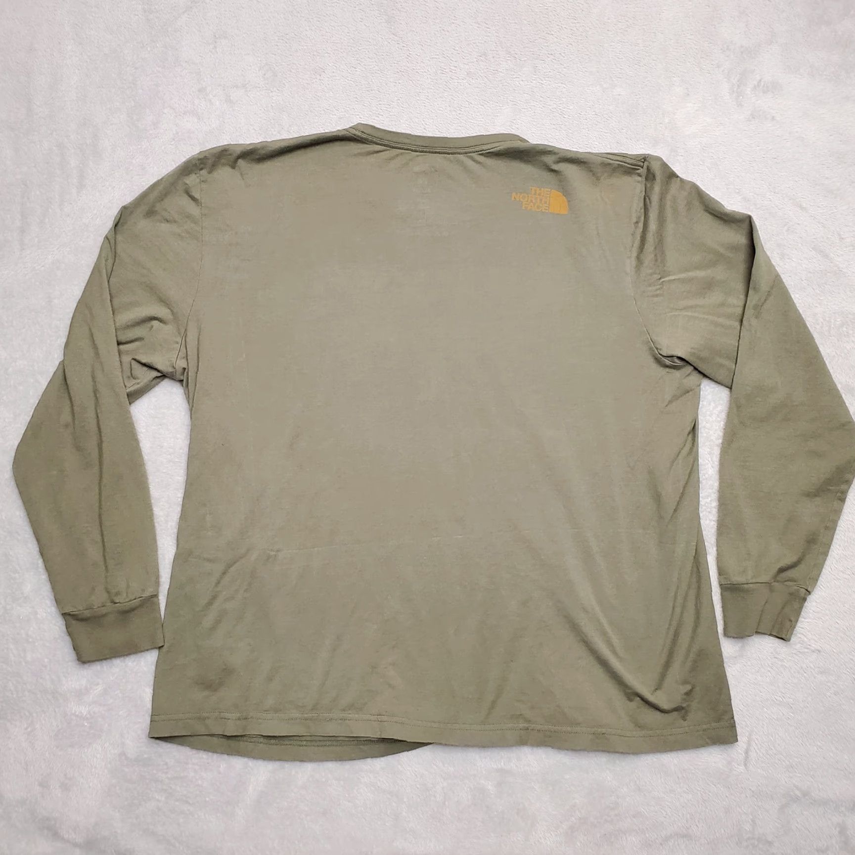 The North Face VINTAGE The North Face Shirt Mens XL Green Long Sleeve Crewneck Outdoor TEE Size US XL / EU 56 / 4 - 5 Thumbnail
