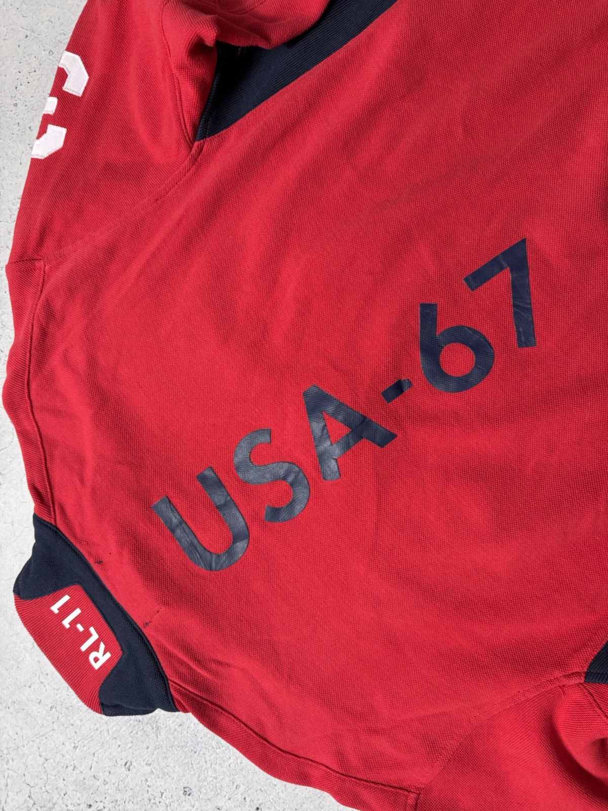 Polo Ralph Lauren Polo Ralph Lauren USA #3 Big Pony Sweatshirt Chief Keef PRL Size US L / EU 52-54 / 3 - 13 Thumbnail