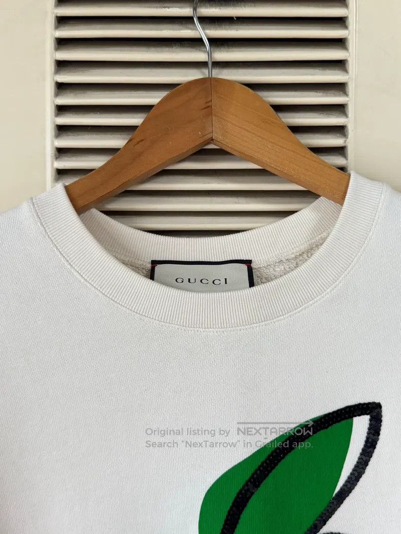 Gucci Gucci Apple logo sweatshirt Size US S / EU 44-46 / 1 - 3 Thumbnail