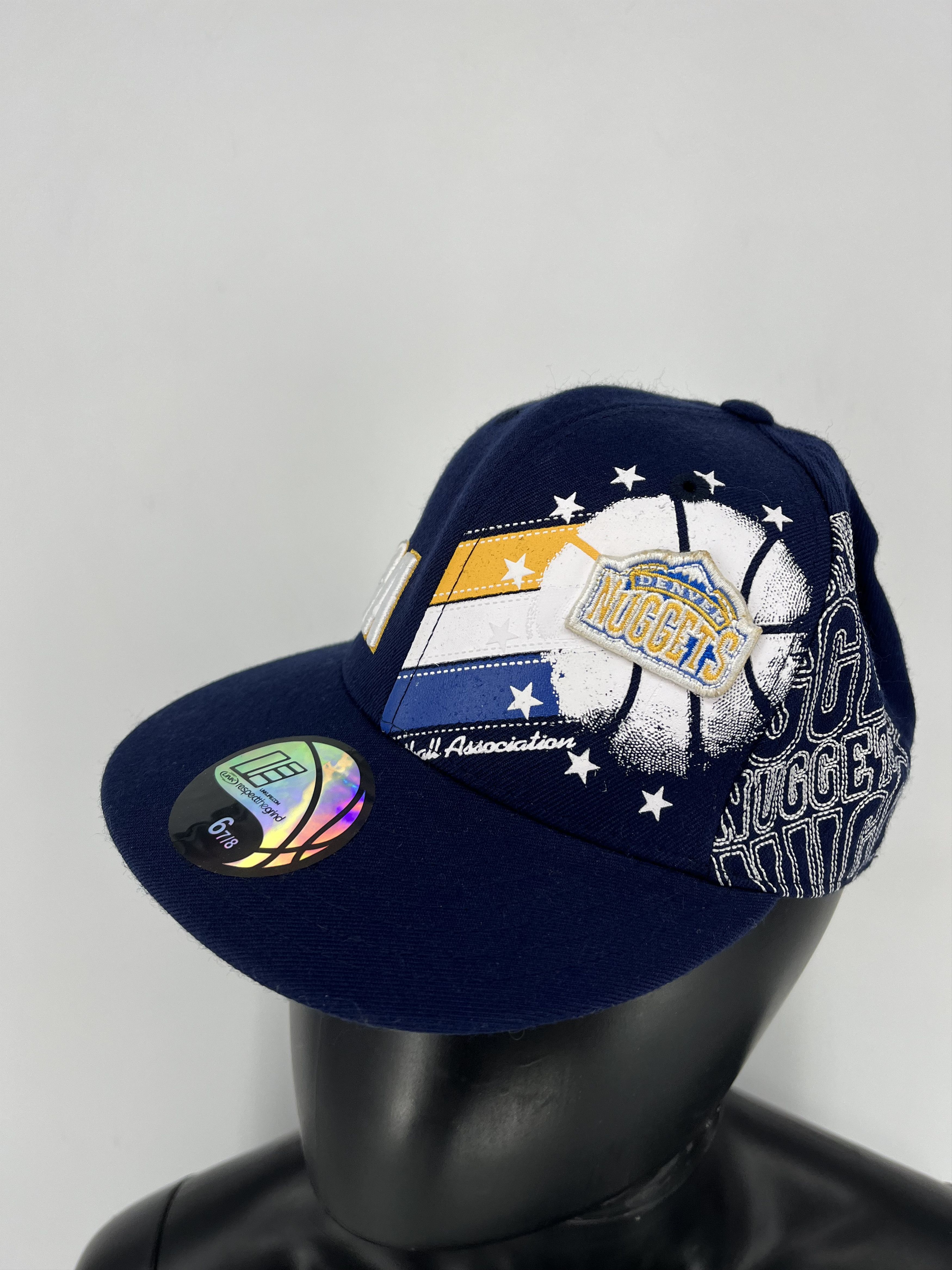 NBA × Vintage Vintage Y2K Denver Nuggets NBA Rare Wool SnapBack Hat Size ONE SIZE - 2 Thumbnail