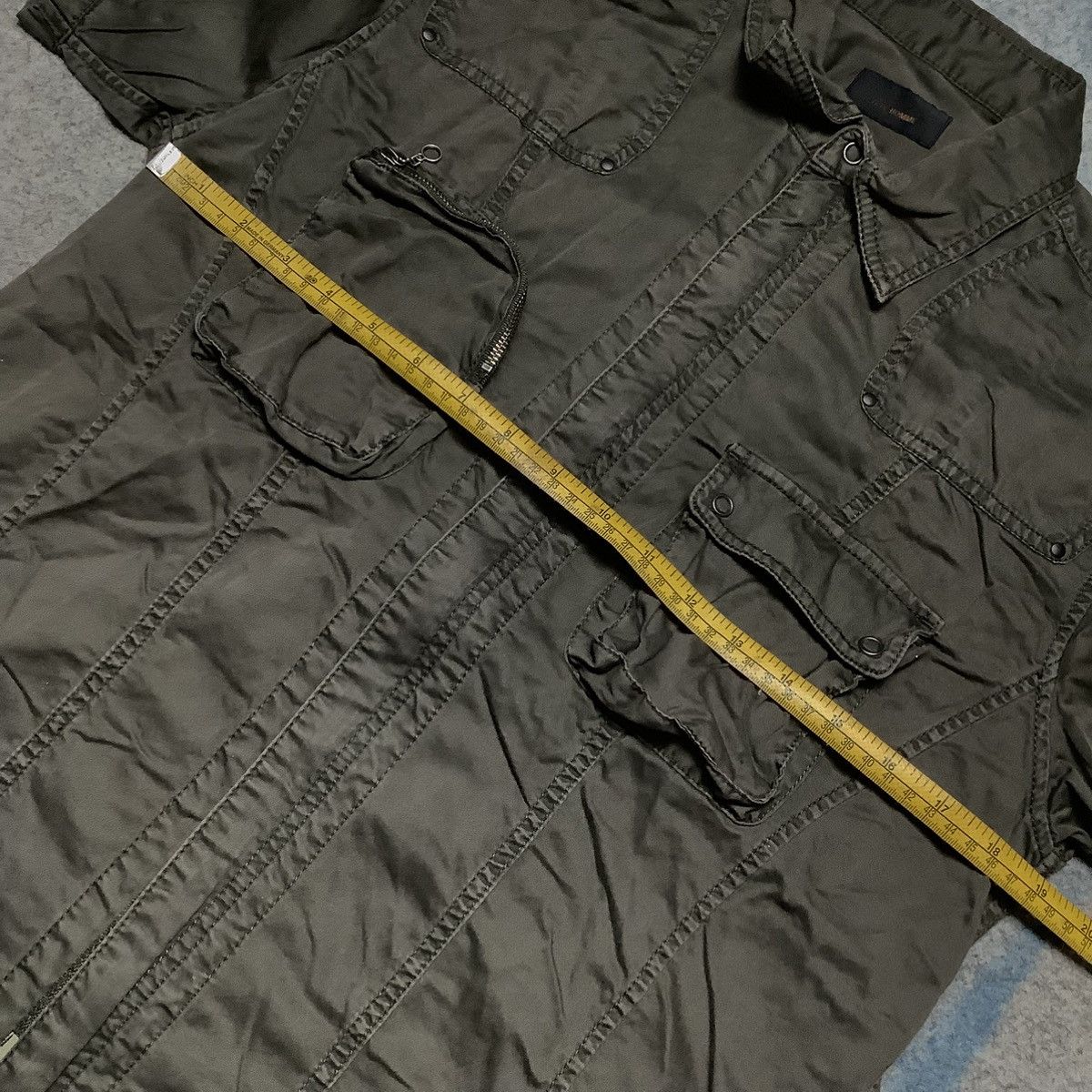 Issey Miyake × Le Grande Bleu (L.G.B.) × Tete Homme Vintage Bondage Military Issey Miyake Tete Homme Size US M / EU 48-50 / 2 - 12 Thumbnail