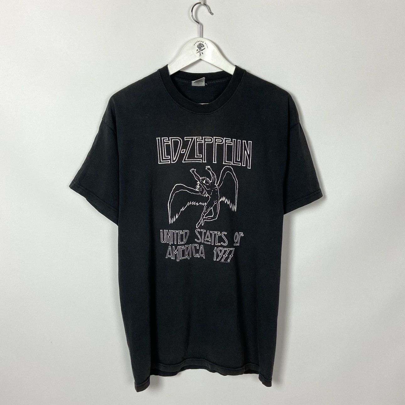 Led Zeppelin Vintage 00s Led Zeppelin Sun Faded tee y2k United States og Size US L / EU 52-54 / 3 - 1 Thumbnail
