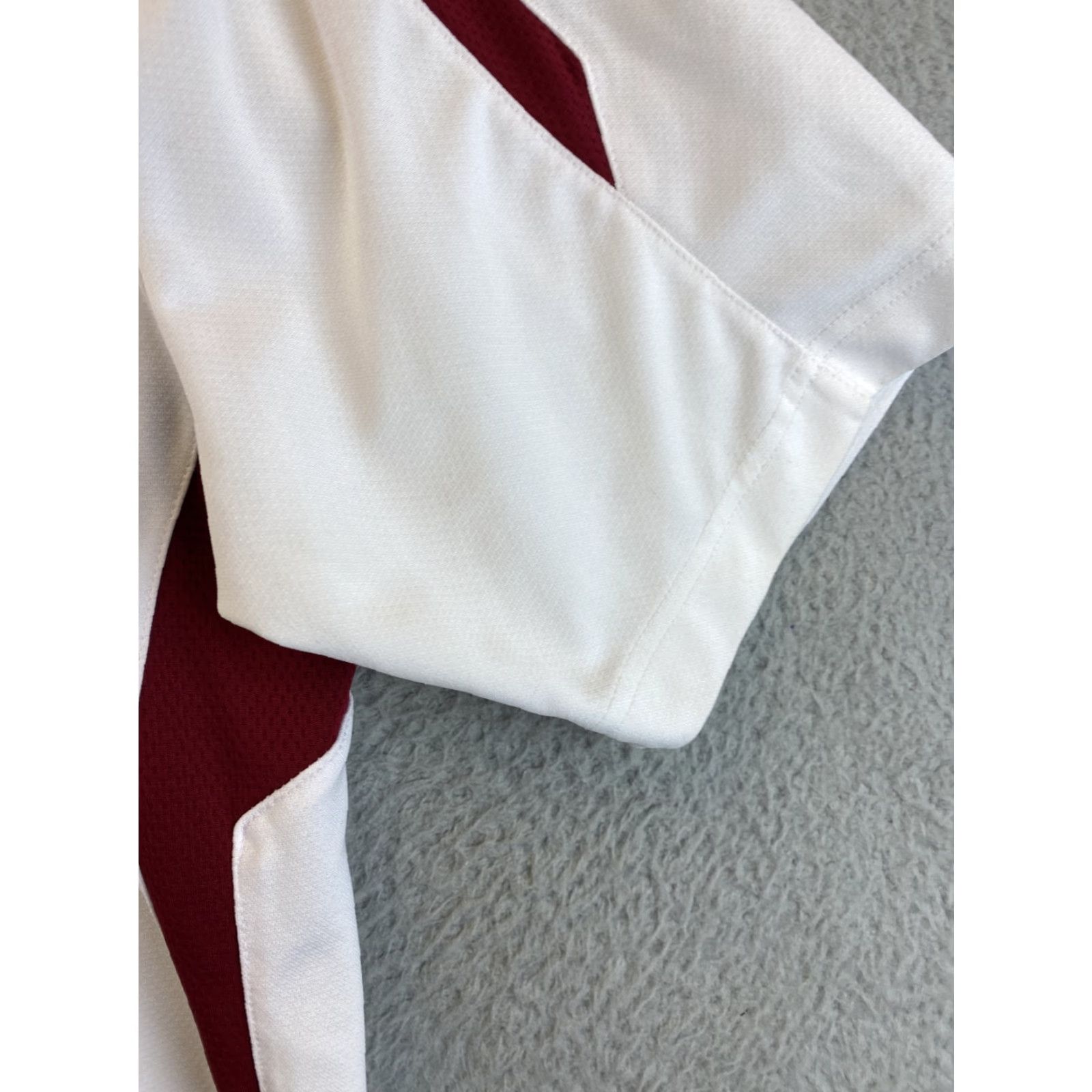 Adidas Adidas Ultimate White Maroon Golf Casual Polo Shirt XL Denver Logo /72-40 Size US XL / EU 56 / 4 - 7 Thumbnail