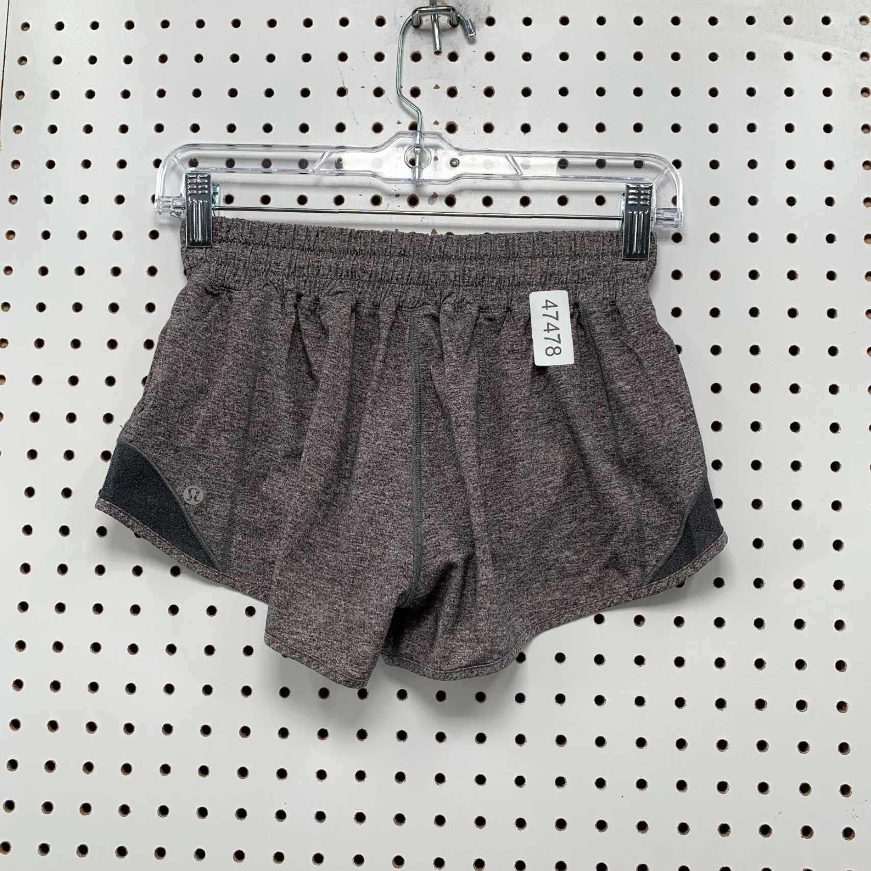 Lululemon Lululemon Athletic Active Shorts Womens Size 4 Gray Elastic Waist Run Yoga Size 27" / US 4 / IT 40 - 2 Thumbnail