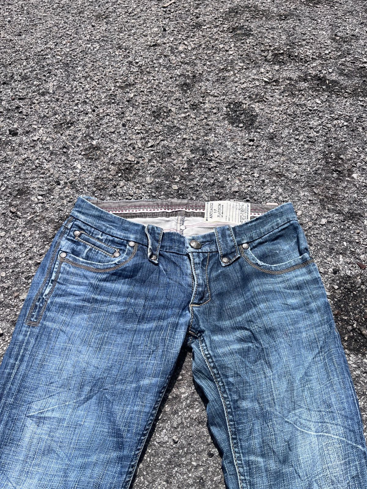 Hysteric Glamour × If Six Was Nine × Tornado Mart Antgauge S.P Platinum Blue Flare Jean Size US 32 / EU 48 - 2 Thumbnail