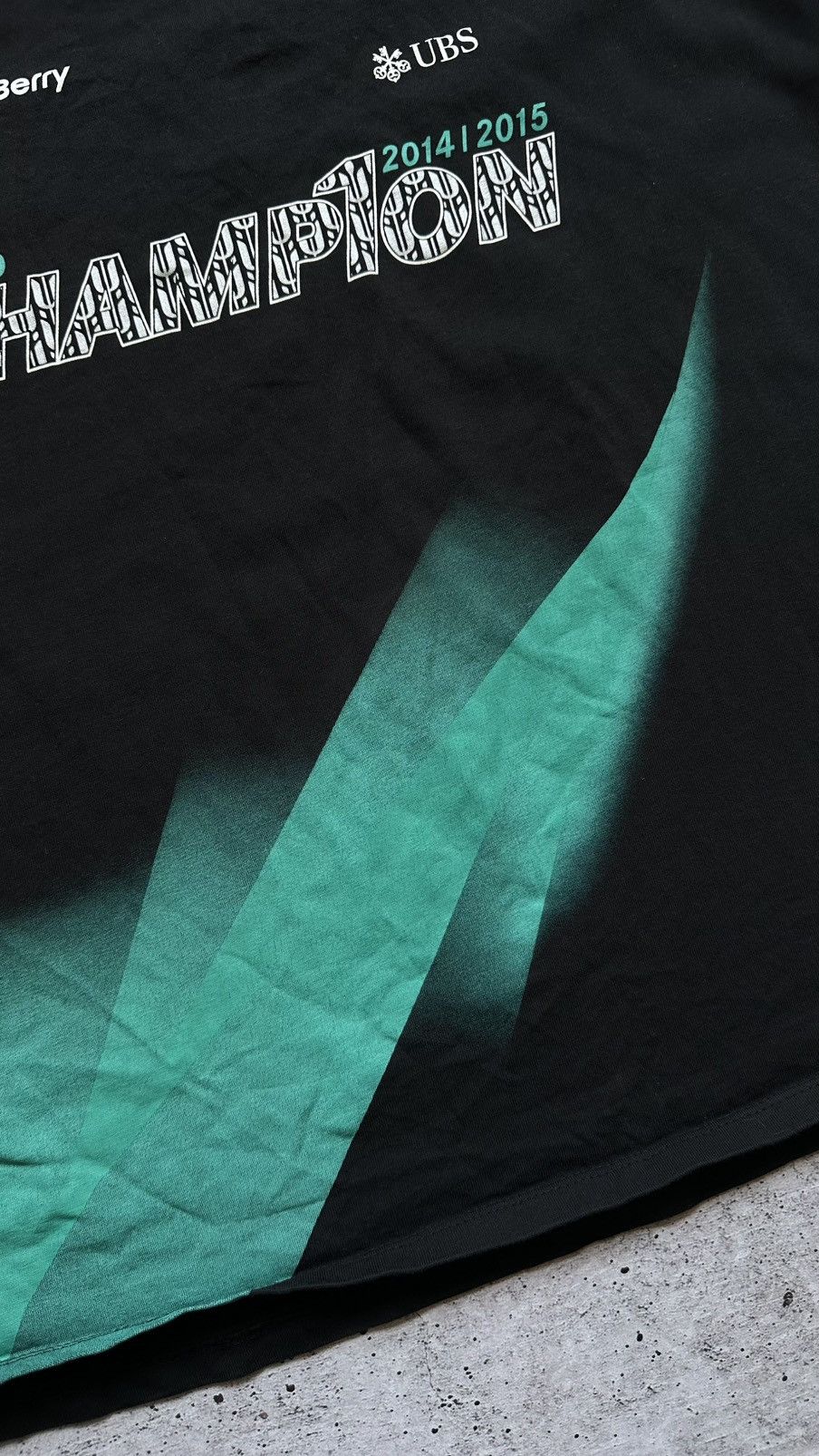 Mercedes-Benz × Vintage Mercedes-Benz F1 Team 2014/15 Champion T Shirt Size US XXL / EU 58 / 5 - 7 Thumbnail