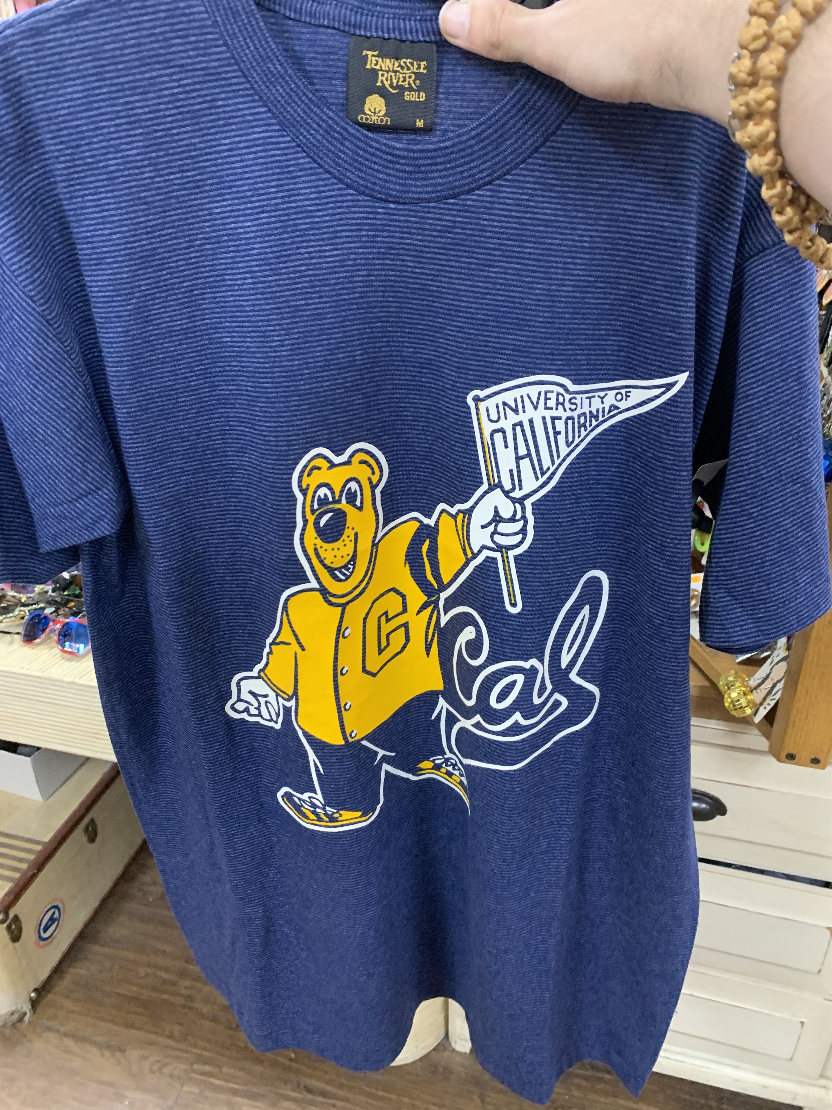Vintage RARE Vintage 90’s CAL UC Berkeley Golden Bears College Shirt Size US M / EU 48-50 / 2 - 1 Thumbnail