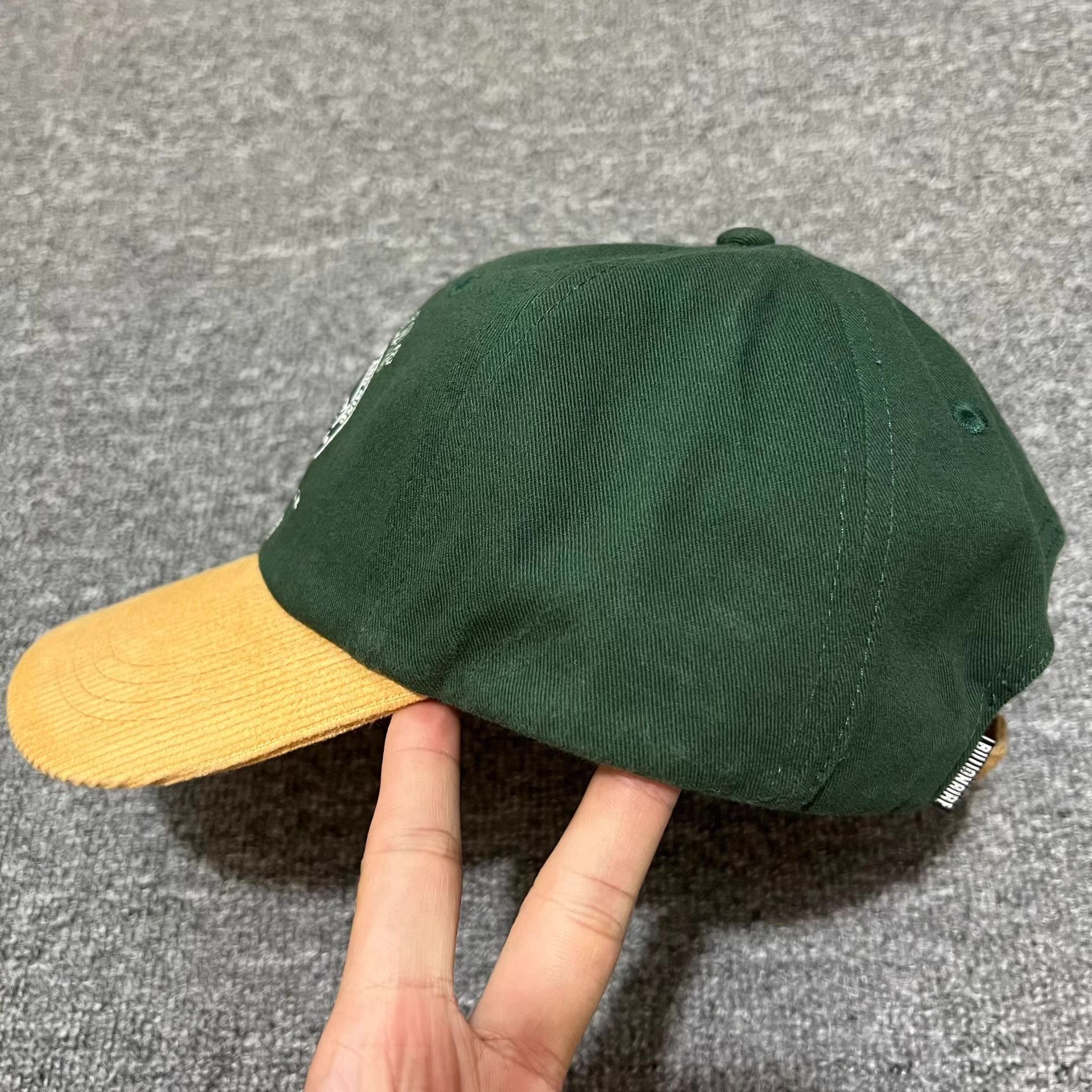 Billionaire Boys Club BBC Corduroy & Canvas Curved Brim Baseball Sun Hat Q7 Size ONE SIZE - 8 Thumbnail