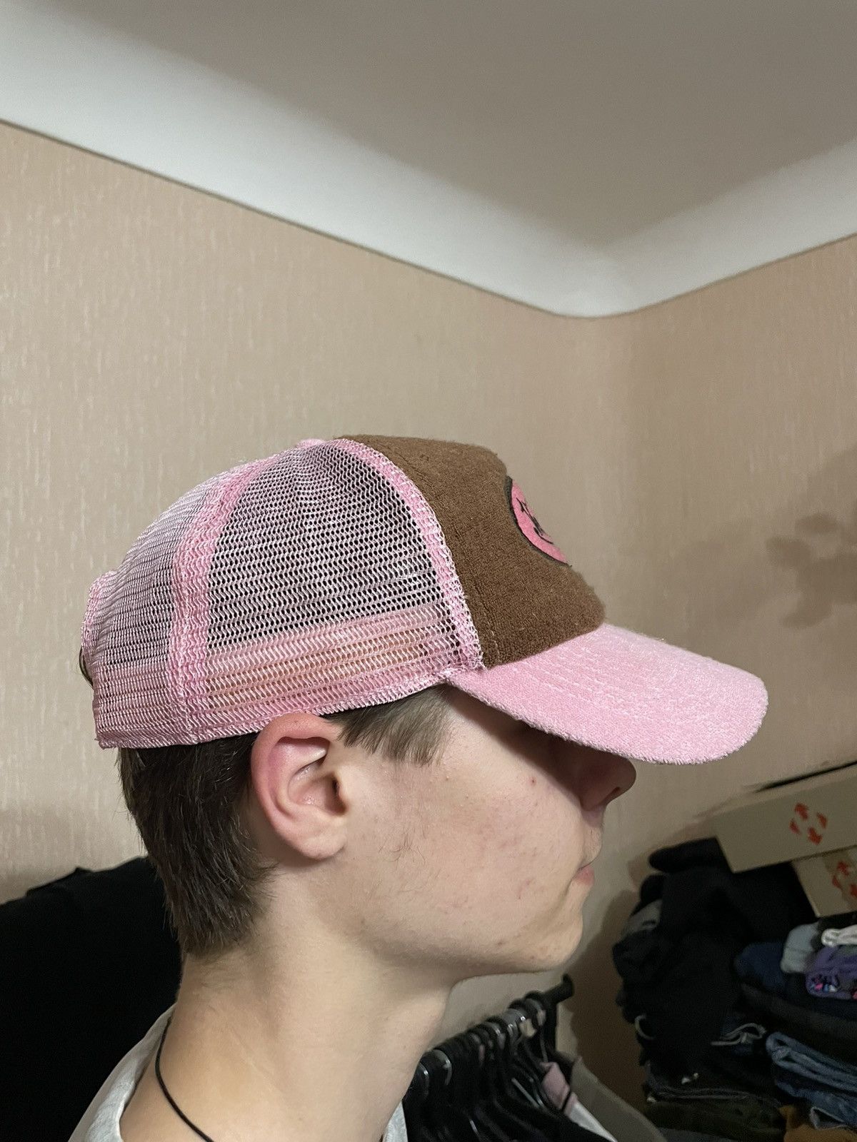 Von Dutch Vintage Von Dutch Pink Y2K Tracker Cap Size ONE SIZE - 4 Thumbnail