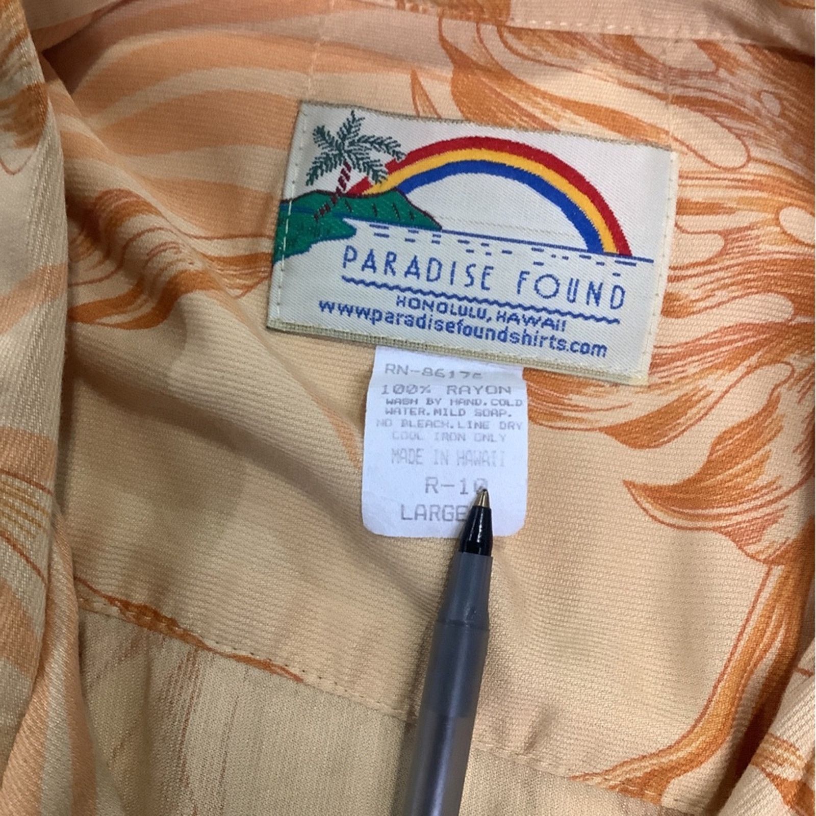Paradise Found Vintage Paradise Found Hawaiian shirt Size US L / EU 52-54 / 3 - 3 Thumbnail