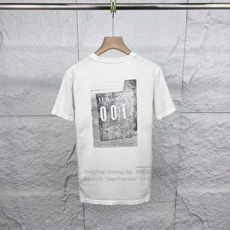 Givenchy Givenchy Women's XS White Cotton T-Shirt . Size XS / US 0-2 / IT 36-38 - 2 Thumbnail