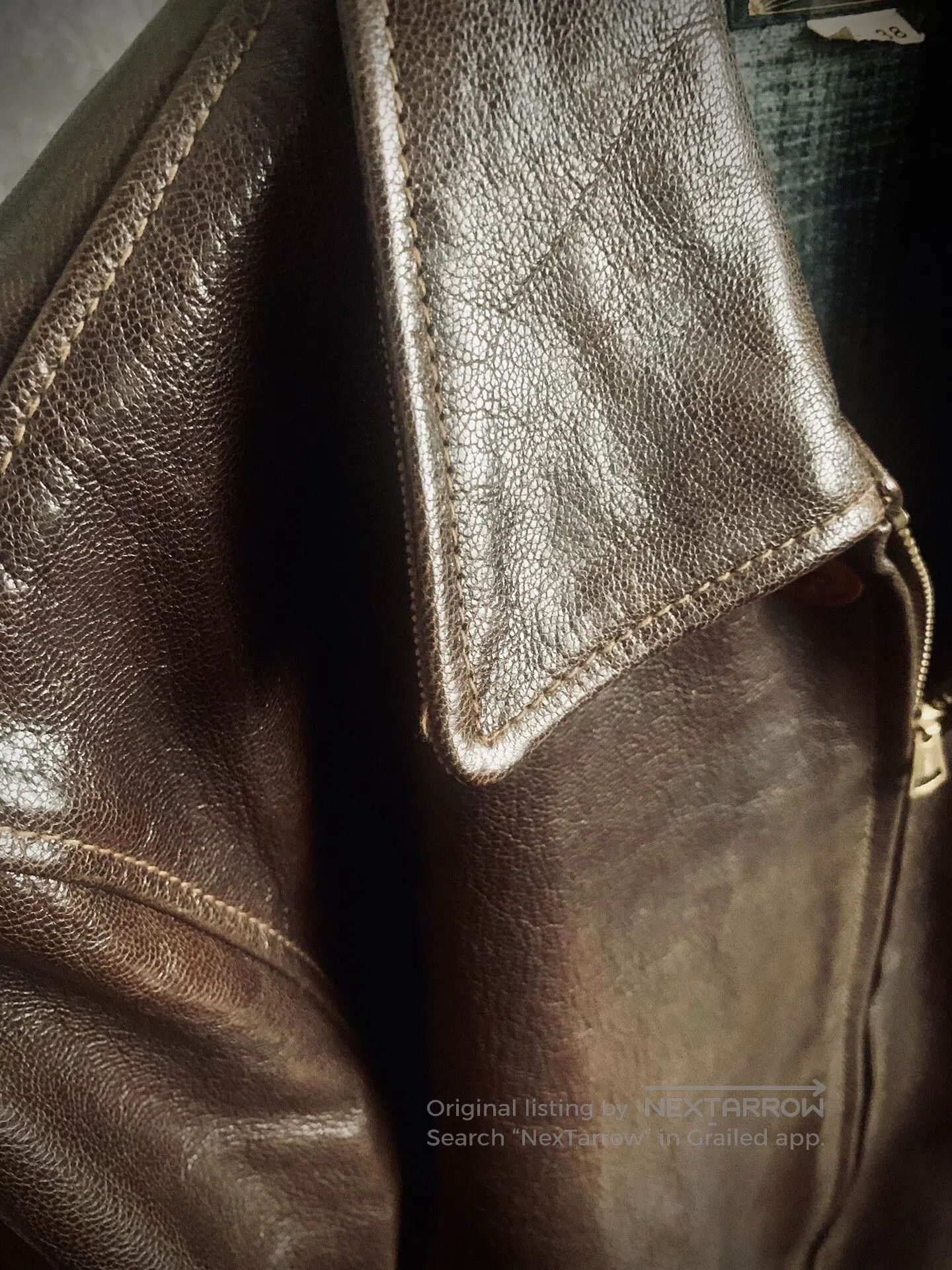 WEST RIDE perfect brown leather jacket in excellent condition. Size US M / EU 48-50 / 2 - 4 Thumbnail