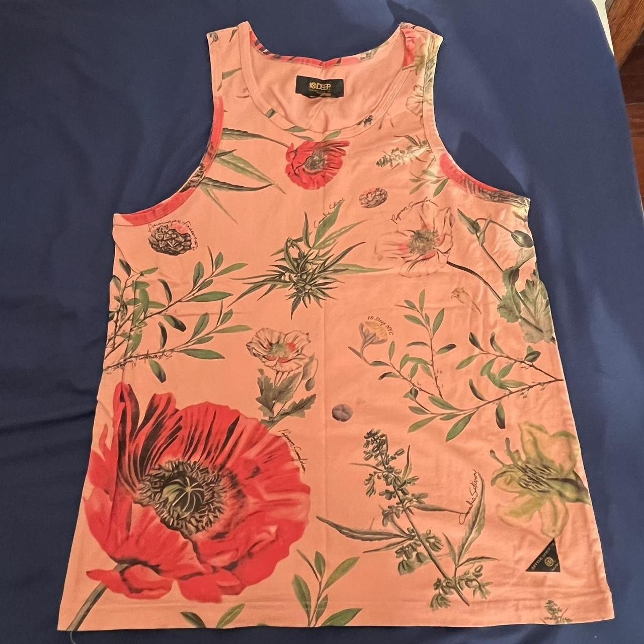 10 Deep 10 Deep Floral Tank Top Size US L / EU 52-54 / 3 - 1 Thumbnail