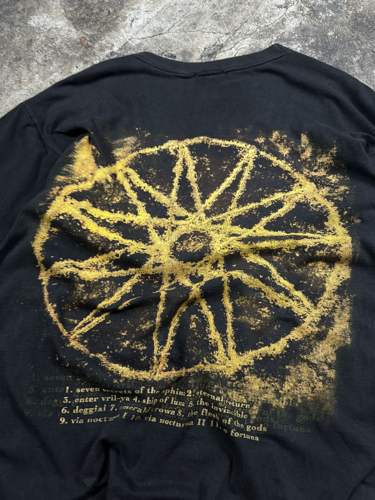 Band Tees 2000 Therion Deggial Death Metal T-shirt 00s Vintage Size US XL / EU 56 / 4 - 3 Thumbnail