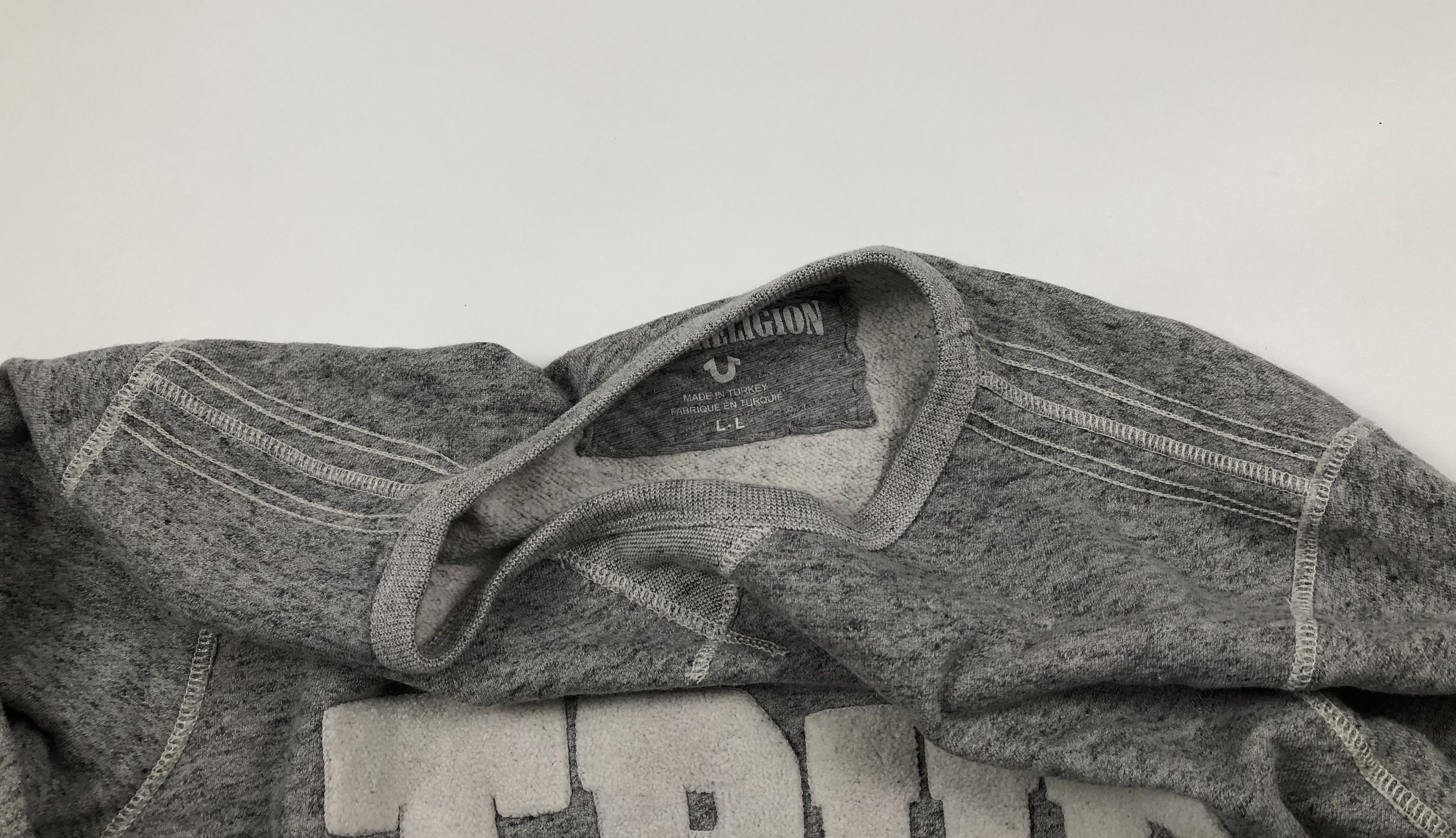 True Religion True Religion Felt True Logo Crew Sweatshirt Size US L / EU 52-54 / 3 - 7 Thumbnail
