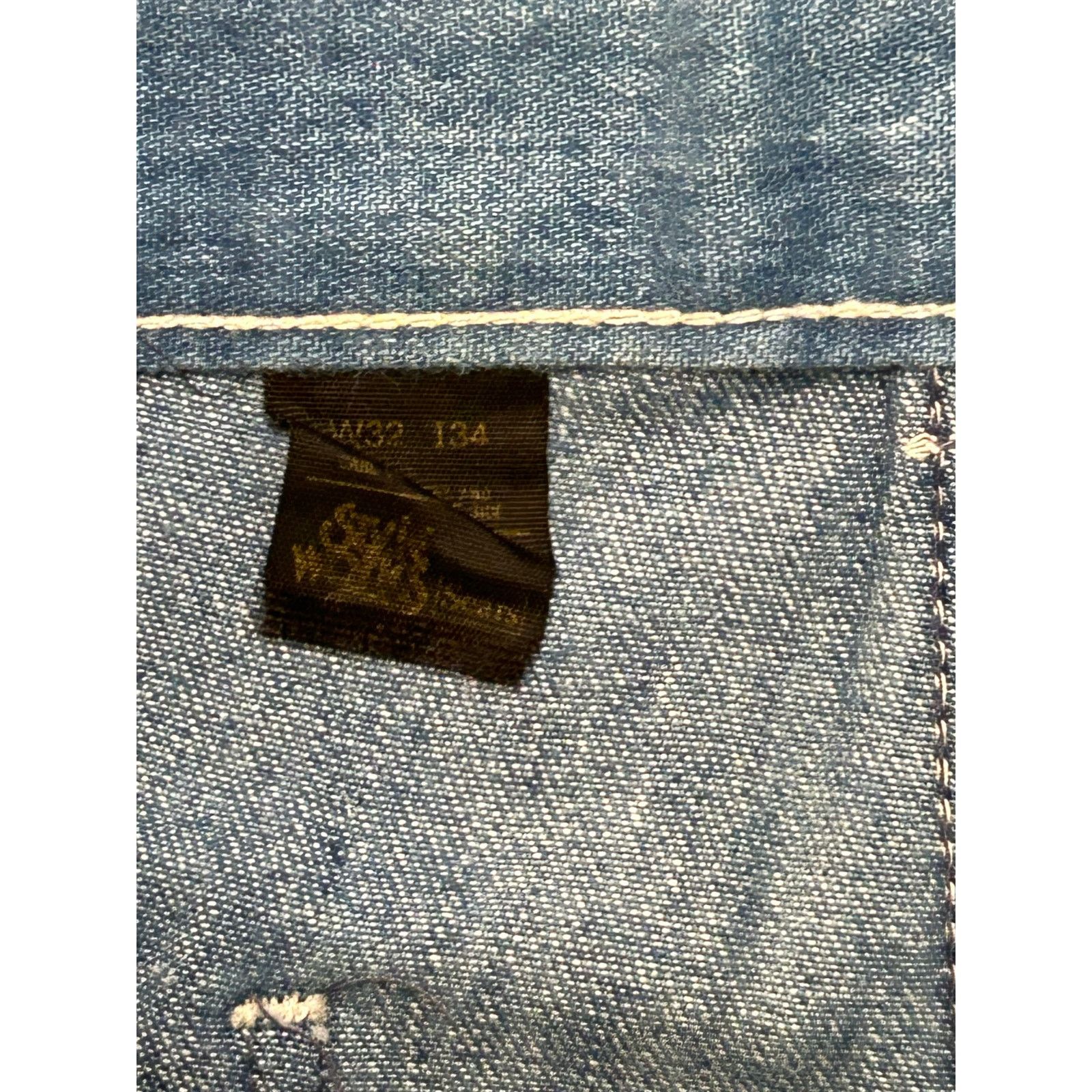 Sears Retro Revival: Classic Men’s 32x32 Denim with Vintage Flare Size US 32 / EU 48 - 4 Thumbnail