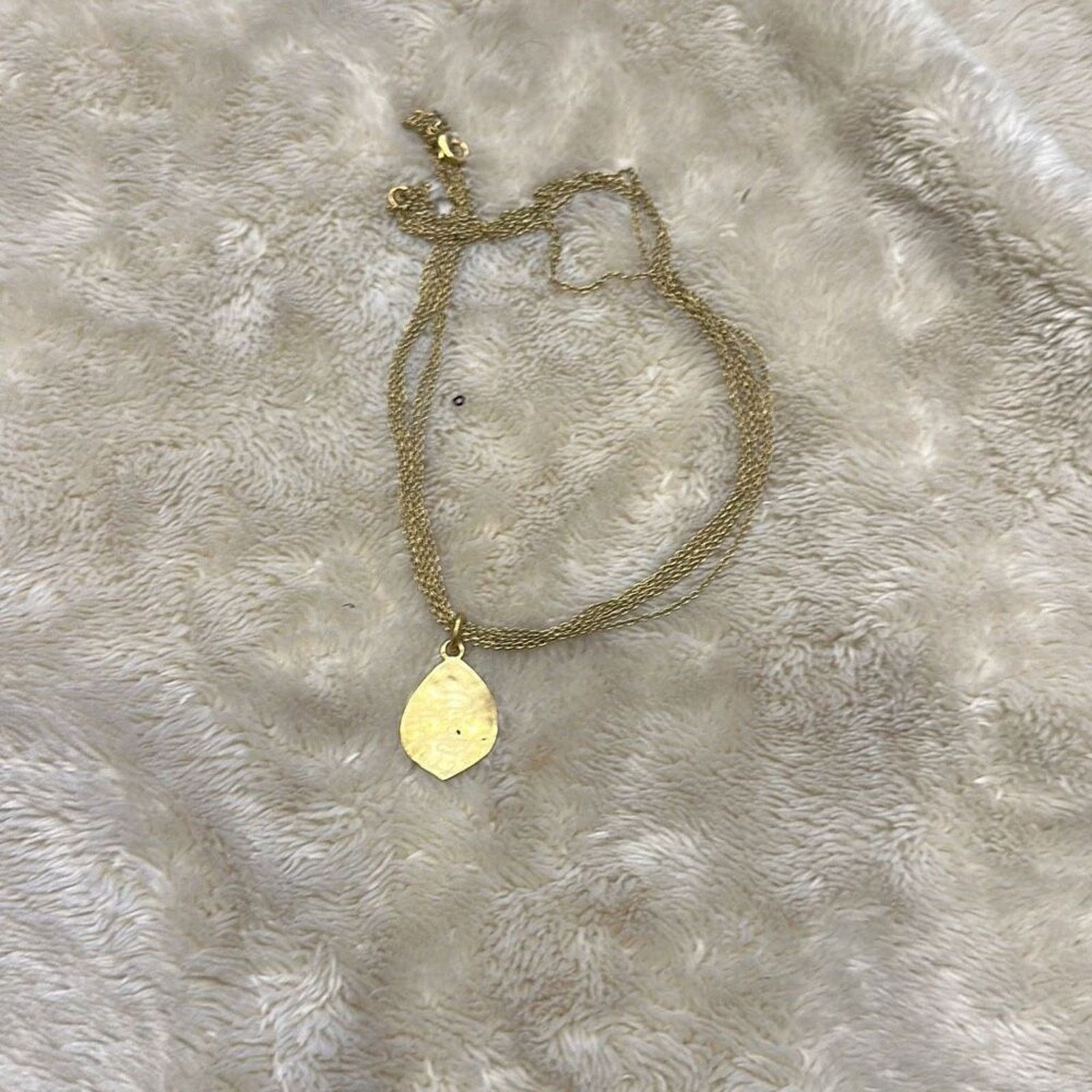 Other Gold Pendant Necklace | Sz OS Size ONE SIZE - 2 Thumbnail