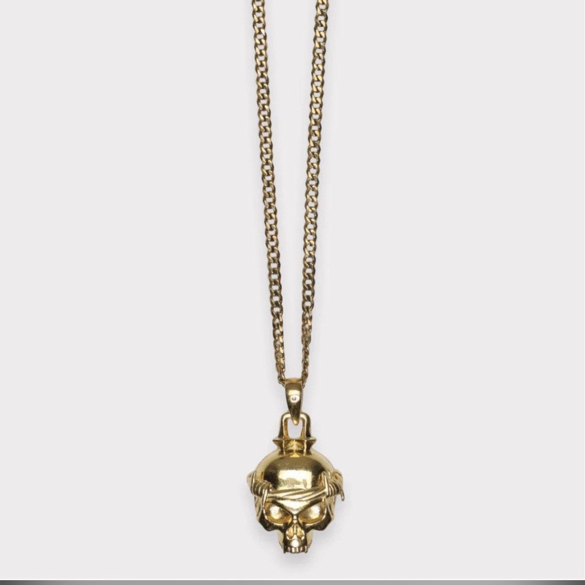G59 Records G59 SKULL PENDANT (GOLD) $uicideboy$ Size ONE SIZE - 1 Preview