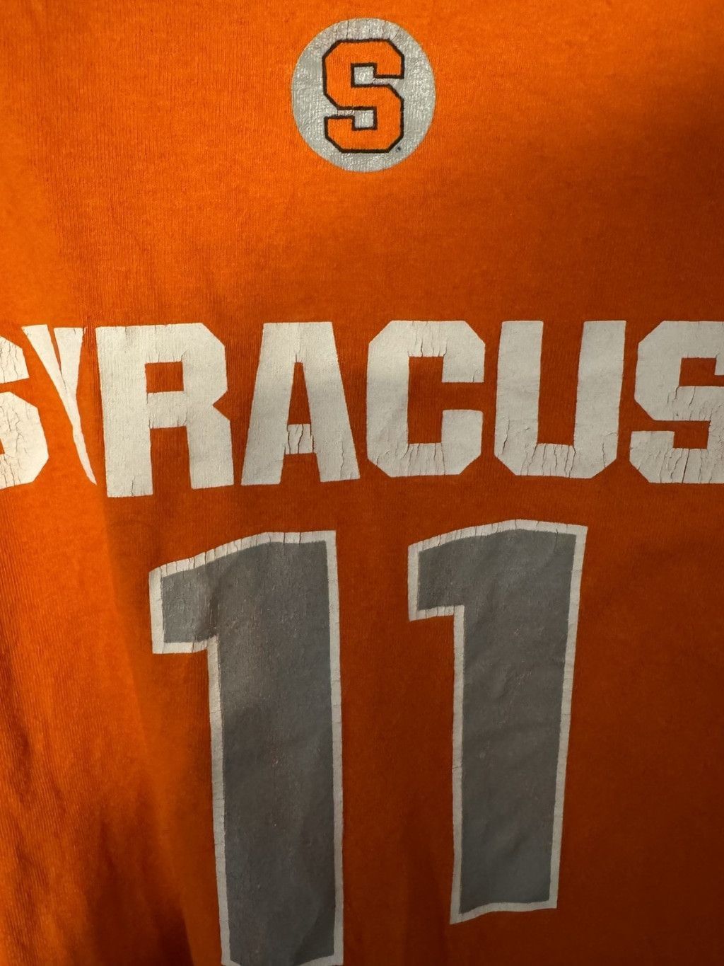 The Unbranded Brand Syracuse Orangemen Short Sleeve T-Shirt Men's XXL (?) Orange Size US XXL / EU 58 / 5 - 5 Thumbnail