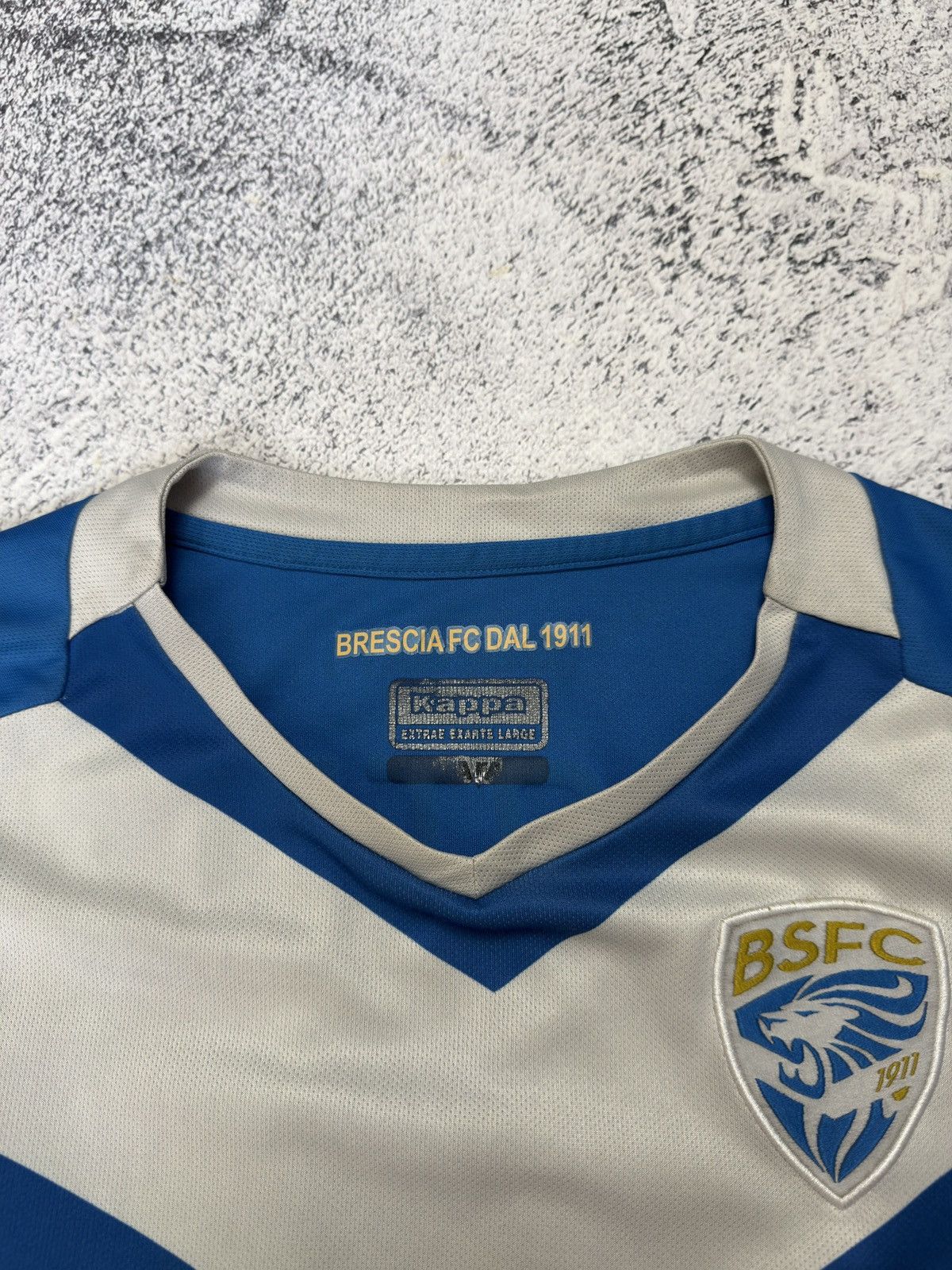 Kappa Kappa Brescia Calcio 2019/20 Home Jersey Balotelli #45 Size US XL / EU 56 / 4 - 12 Thumbnail