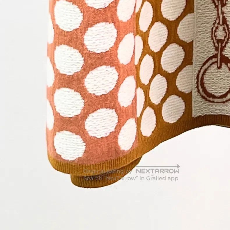 Hermes Hermes Color-Blocked Polka Dot Knit Dress Size XS / US 0-2 / IT 36-38 - 5 Thumbnail