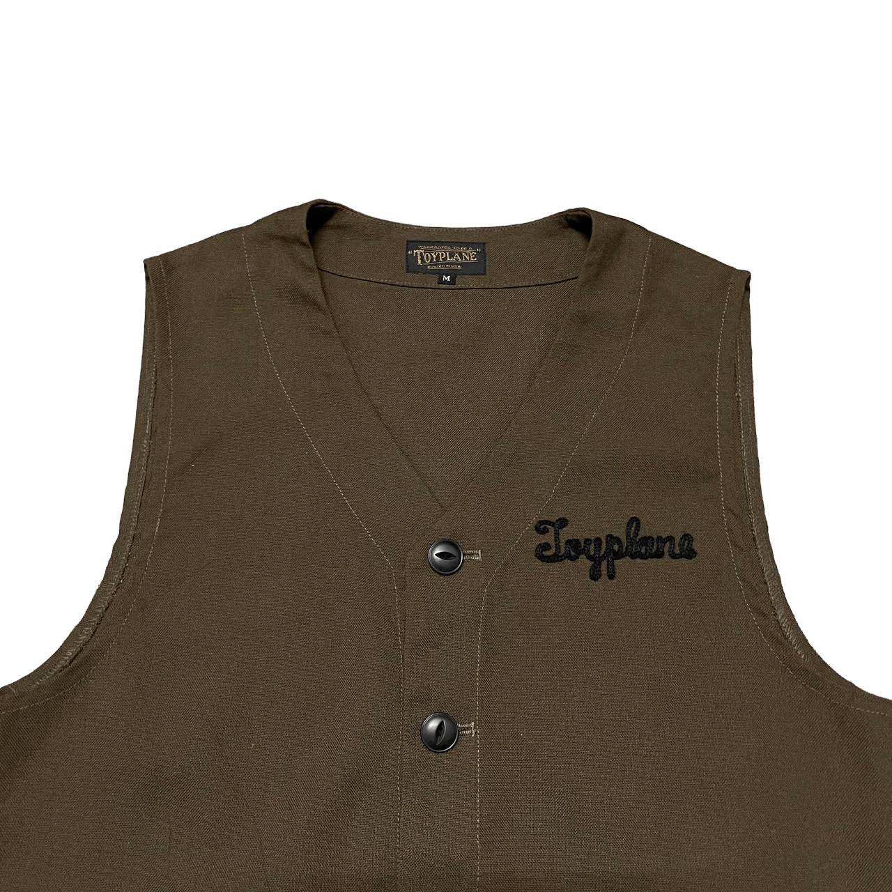 Japanese Brand Vintage Toyplane Relized Works Vest Size US M / EU 48-50 / 2 - 2 Thumbnail