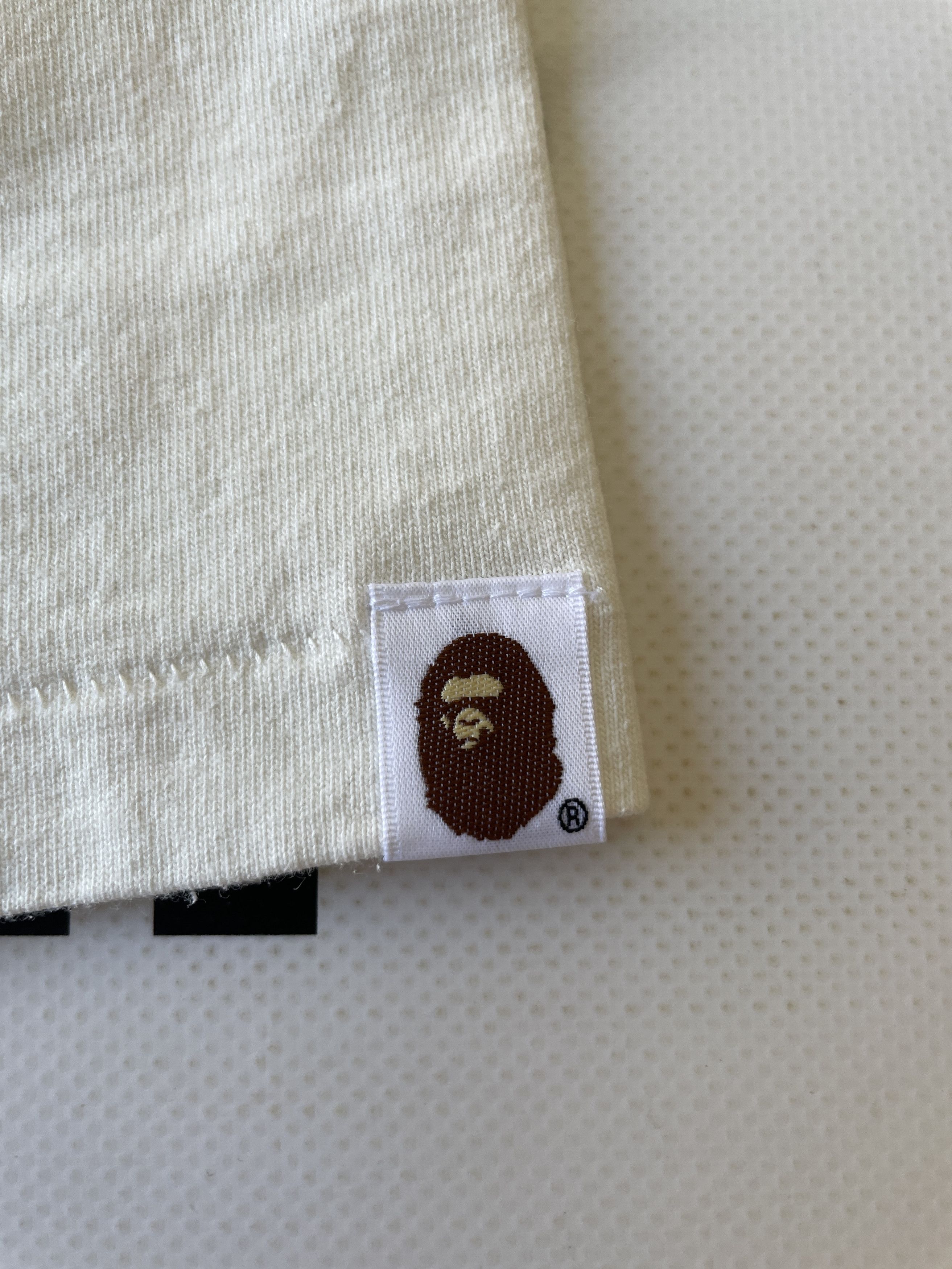 Bape × Union LA BAPE X UNION WASHED STA TEE Size US M / EU 48-50 / 2 - 8 Thumbnail