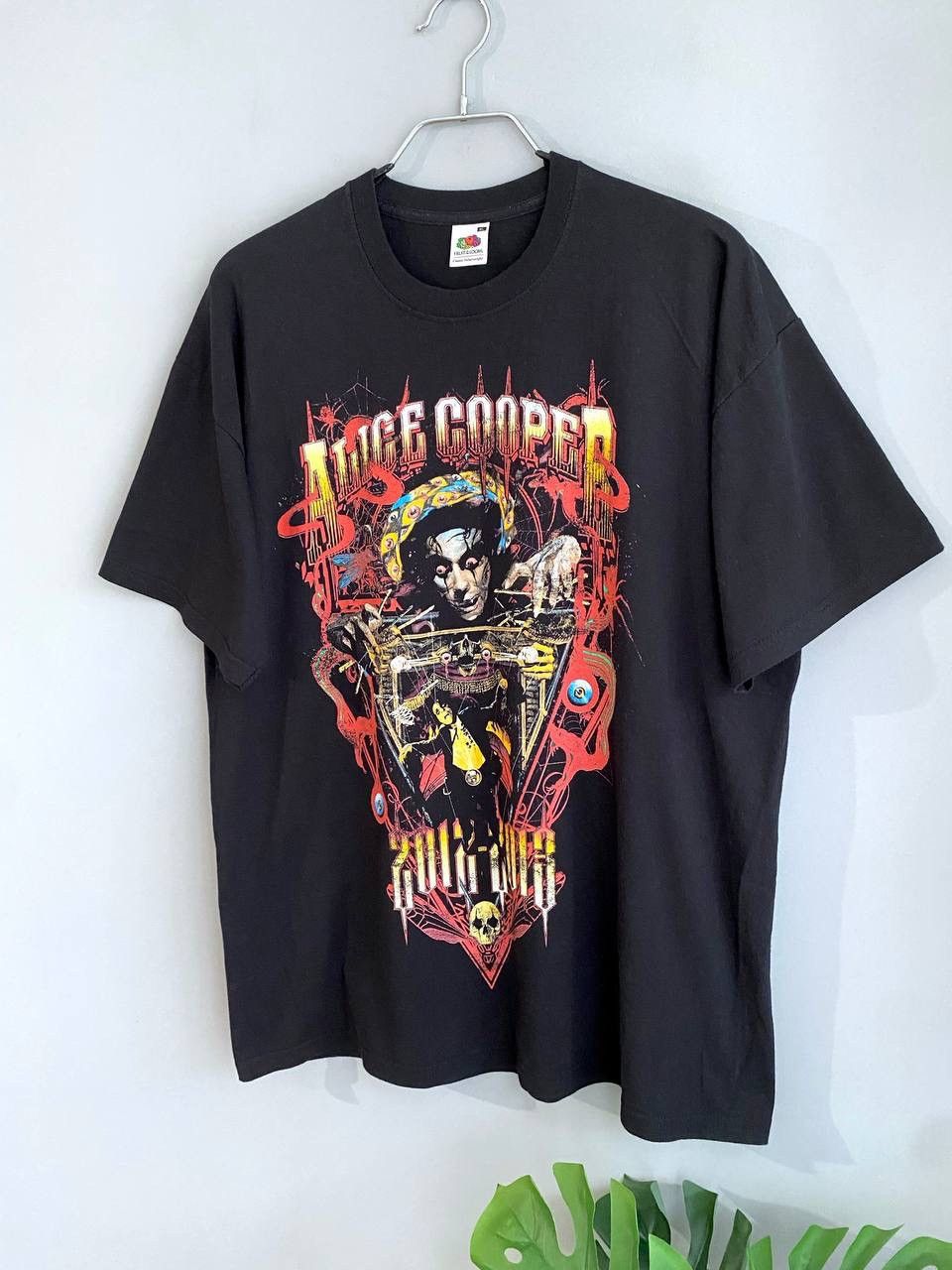 Band Tees × Fruit Of The Loom Alice Cooper “Raise The Dead Tour” Rock Band T-Shirt, XL Size US XL / EU 56 / 4 - 2 Thumbnail