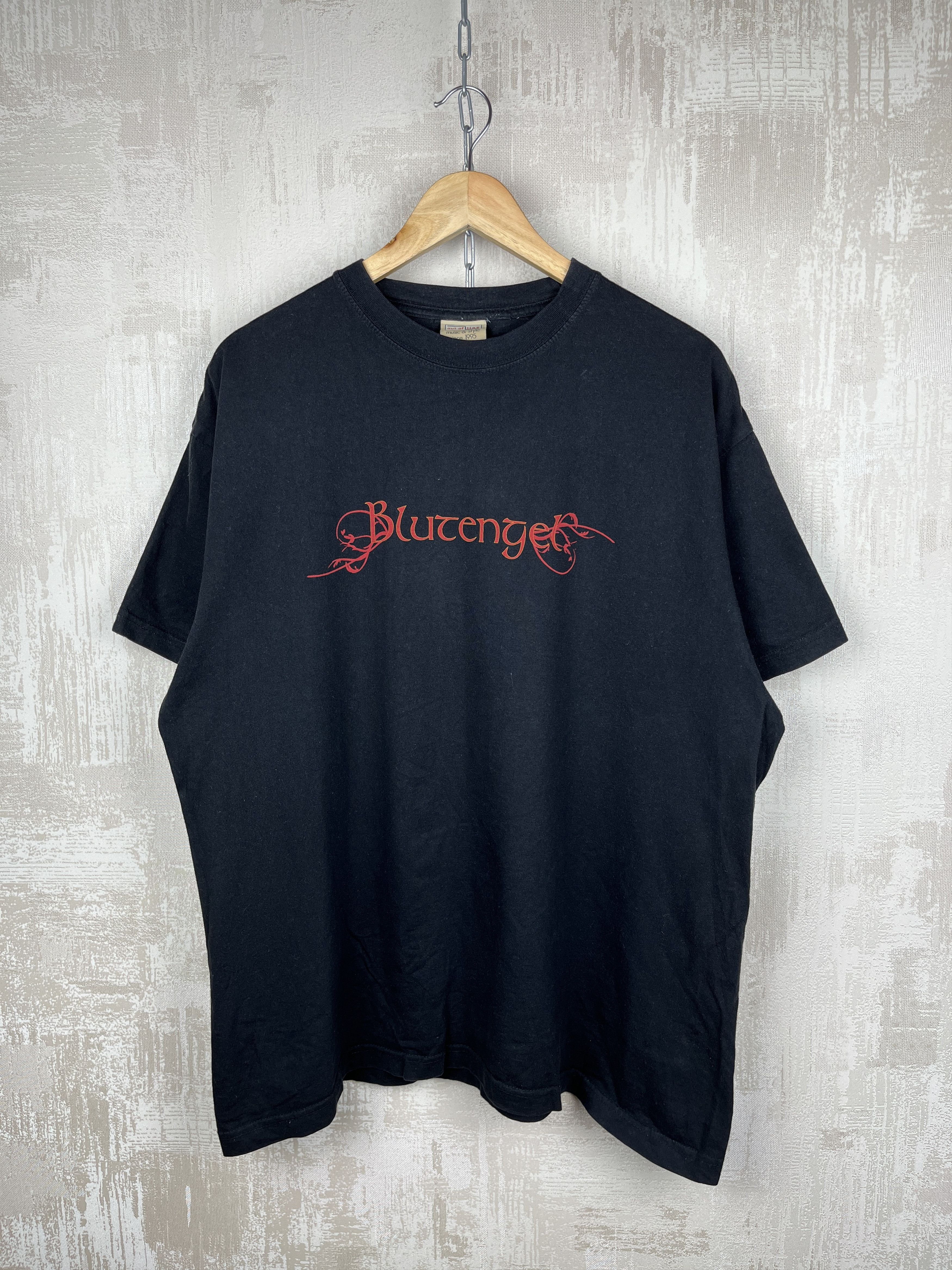 Band Tees 00's Blutengel Metal Vintage T-shirt Size US XL / EU 56 / 4 - 2 Thumbnail
