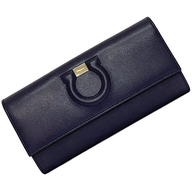 Salvatore Ferragamo SALVATORE FERRAGAMO Blue Leather Size ONE SIZE - 1 Thumbnail
