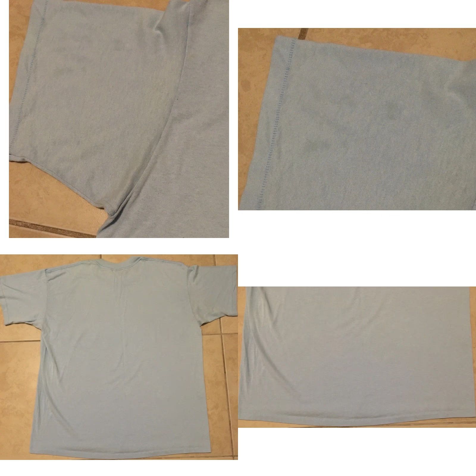 Vintage VINTAGE Alameda County Juvenile Hall Inmate Shirt 2XL Blue Distressed 90s Grunge Prisoner Shirt Mens 2XL T-Shirt Size US XXL / EU 58 / 5 - 8 Thumbnail