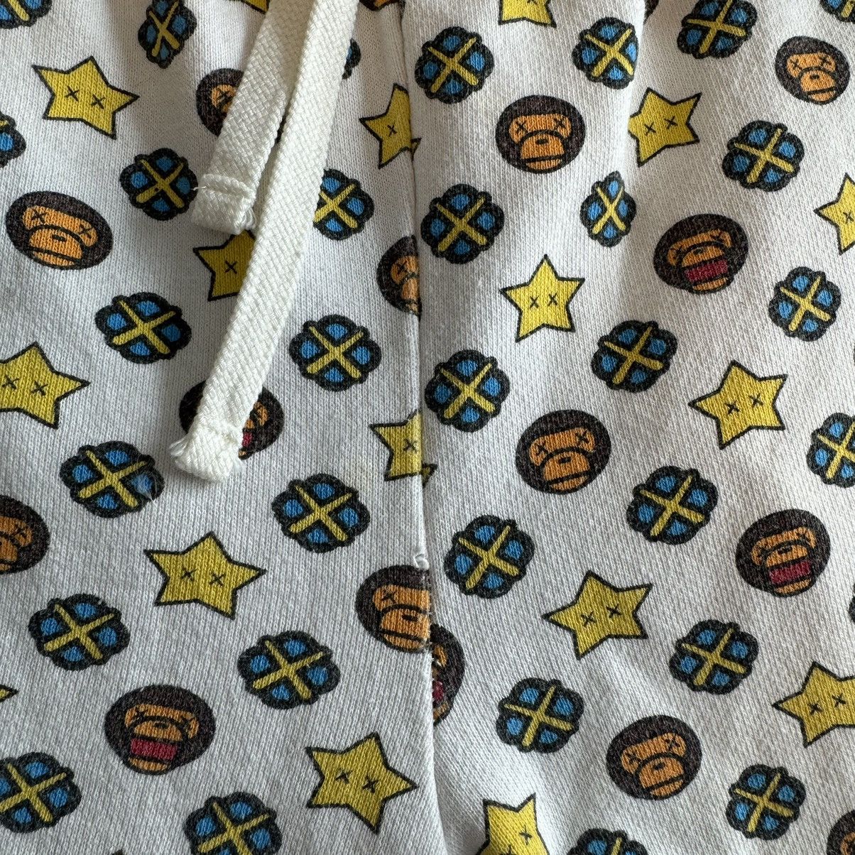 Bape × Kaws OG Bape x Kaws Baby Milo Monogram Sweat Shorts. Size US 28 / EU 44 - 13 Thumbnail