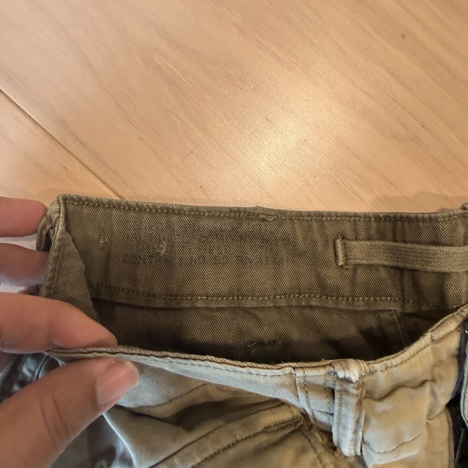 Polo Ralph Lauren RRL Cargo Pants Green Slim Fit Military Utility Streetwear Size US 30 / EU 46 - 6 Thumbnail