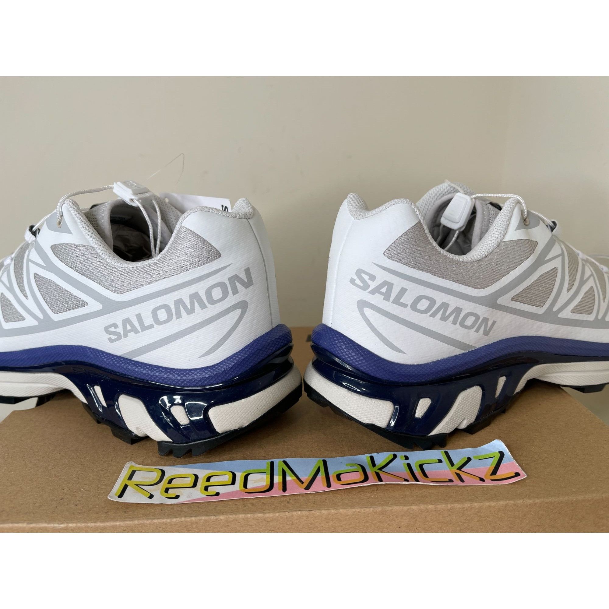 Salomon Salomon XT-6 White Lunar Rock Liberty Mens 11.5us Size US 11.5 / EU 44-45 - 6 Thumbnail