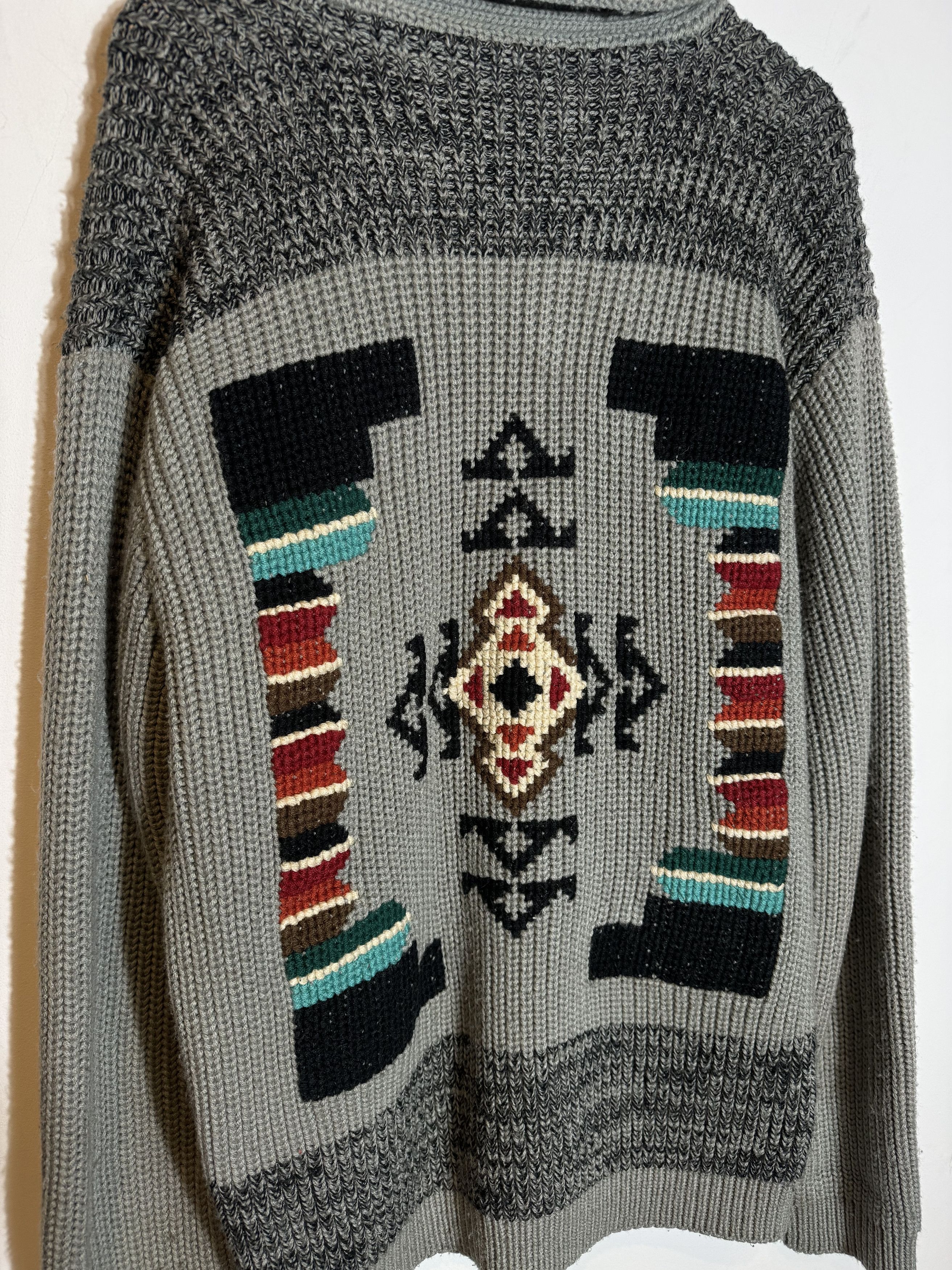 Vintage 70/80s Miller Southwest Western Cowichan Knit Size XL Size US XL / EU 56 / 4 - 6 Thumbnail