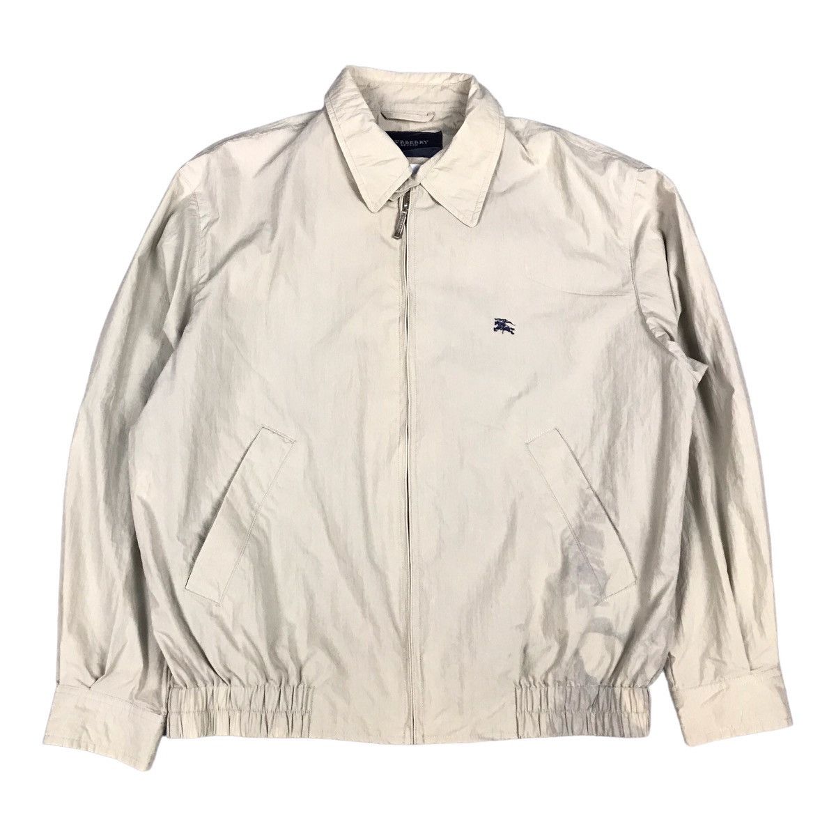 Burberry BURBERRY GRAY FADED ZIP JACKET Size US L / EU 52-54 / 3 - 1 Thumbnail