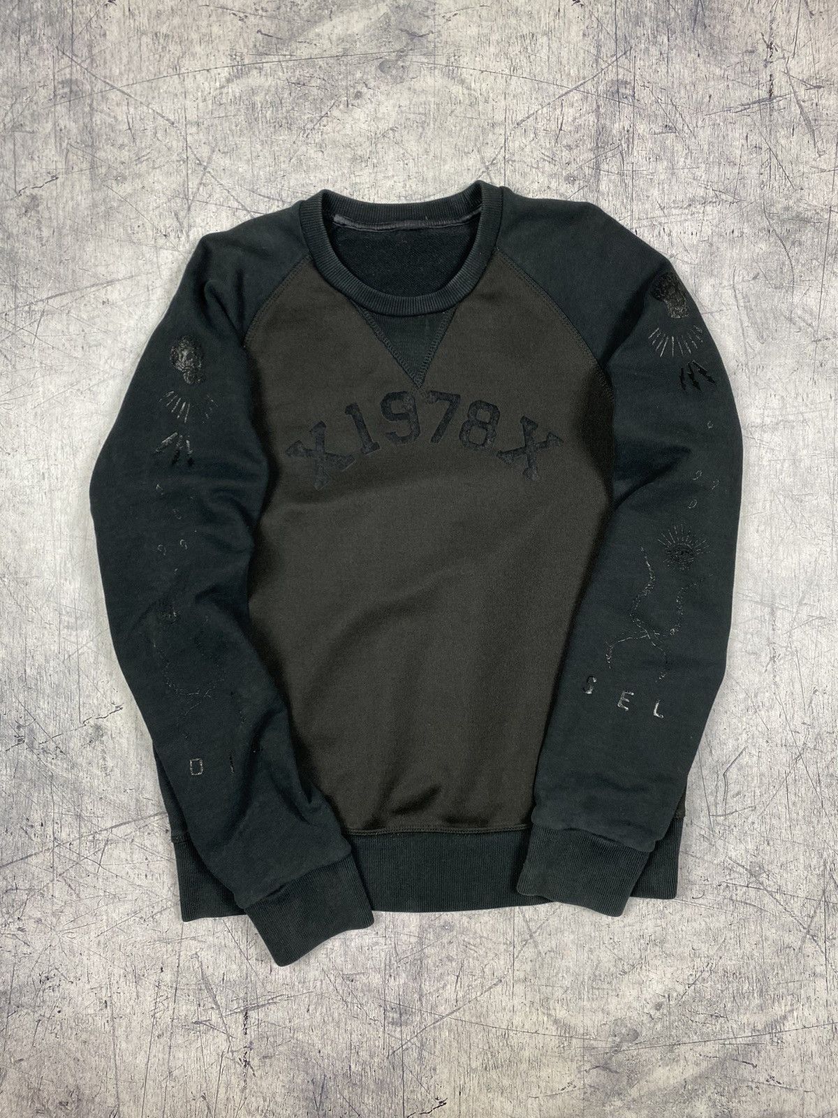 Diesel × Vintage Vintage Diesel Designer Sweatshirt Size M Size US M / EU 48-50 / 2 - 2 Thumbnail