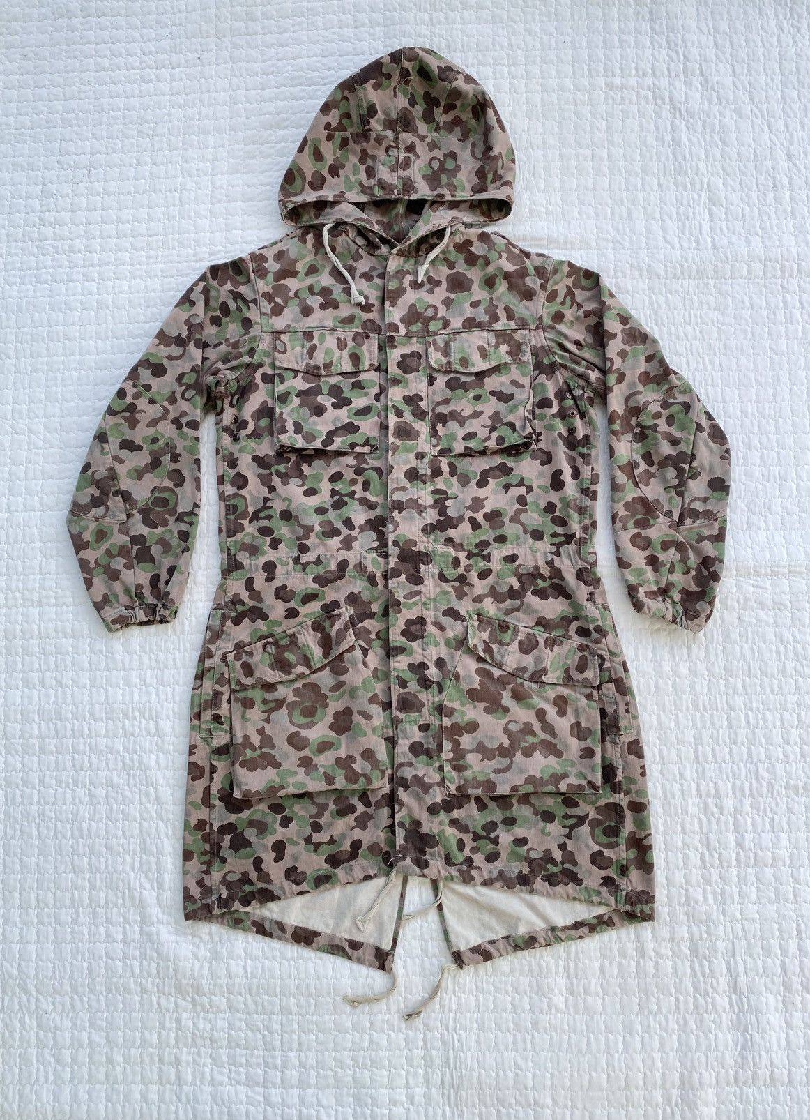 Vintage Vintage 1960s Aussie Parka Jacket – Pia Camouflage Size US L / EU 52-54 / 3 - 1 Thumbnail
