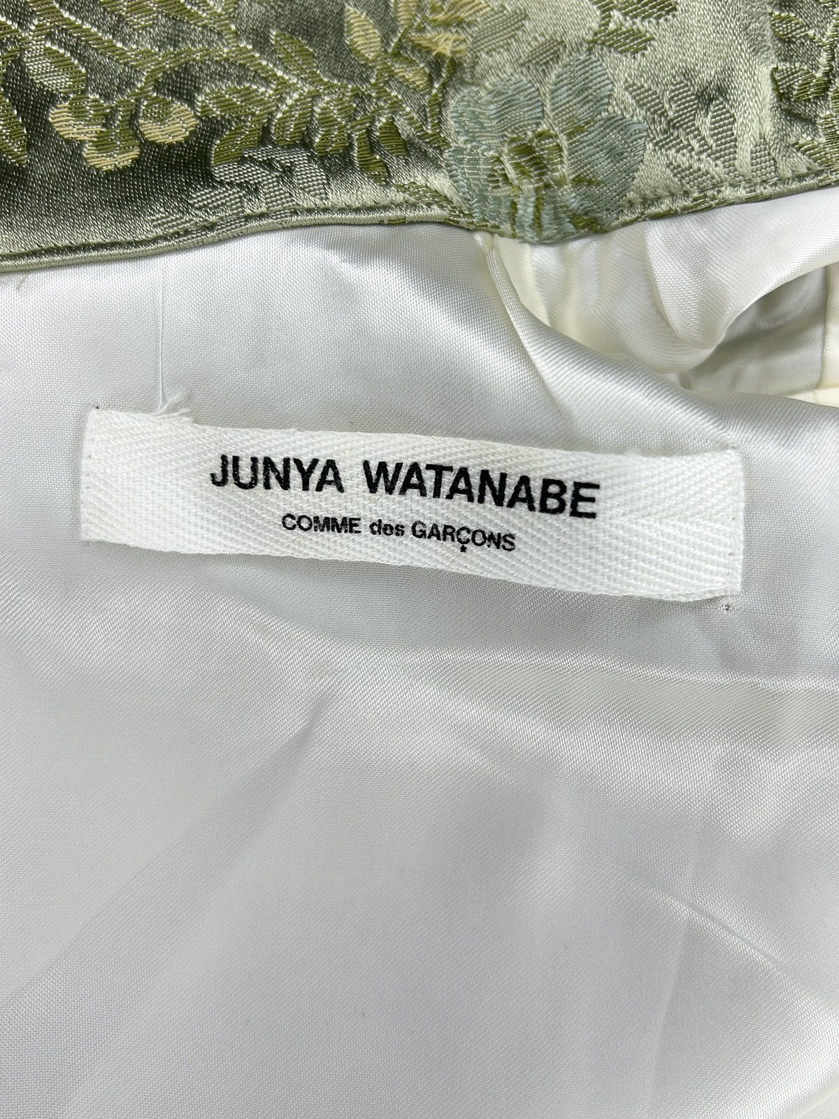 Junya Watanabe F/W 97 Runway Jacquard Open Back Dress Size ONE SIZE - 4 Thumbnail