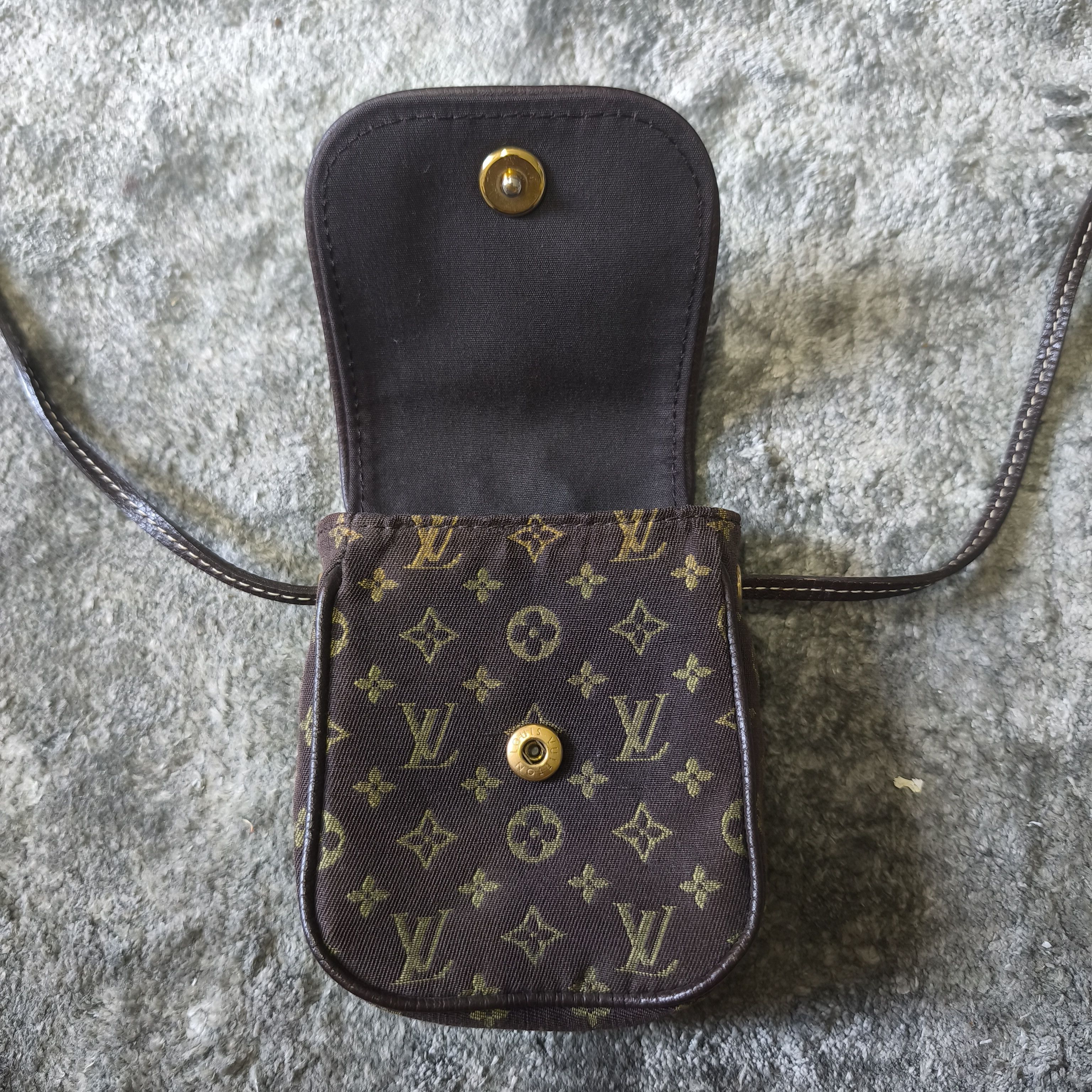 Louis Vuitton Louis Vuitton Mini Lin Pochette Cancun Bag Size ONE SIZE - 6 Thumbnail