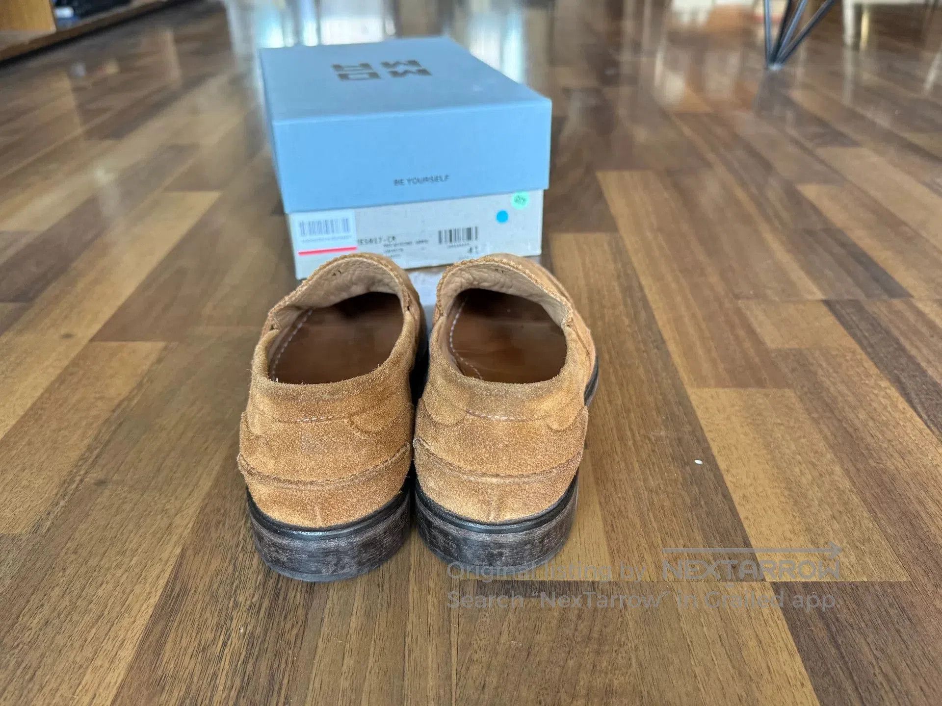 MoMA MOMA Men's Distressed Suede Loafers. Size US 8 / EU 41 - 3 Thumbnail
