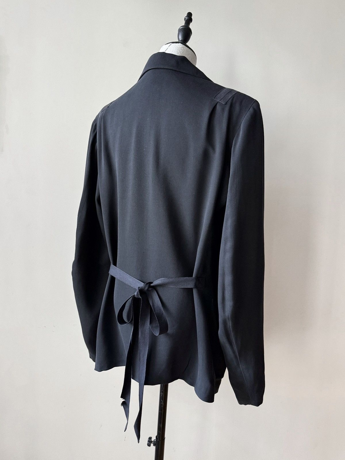 Ann Demeulemeester Ann Demeulemeester SS92 Back Straps Tailored Jacket Size XS / US 0-2 / IT 36-38 - 14 Thumbnail