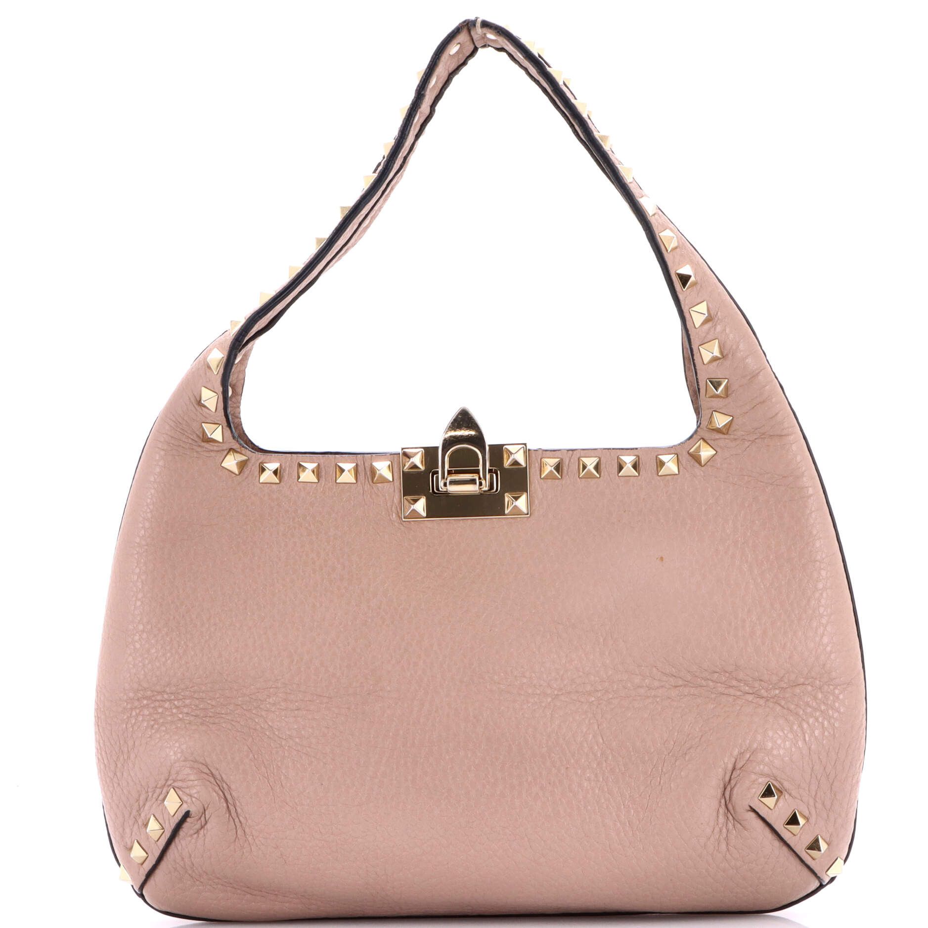 Valentino Rockstud Flip Lock Hobo Size ONE SIZE - 1 Thumbnail