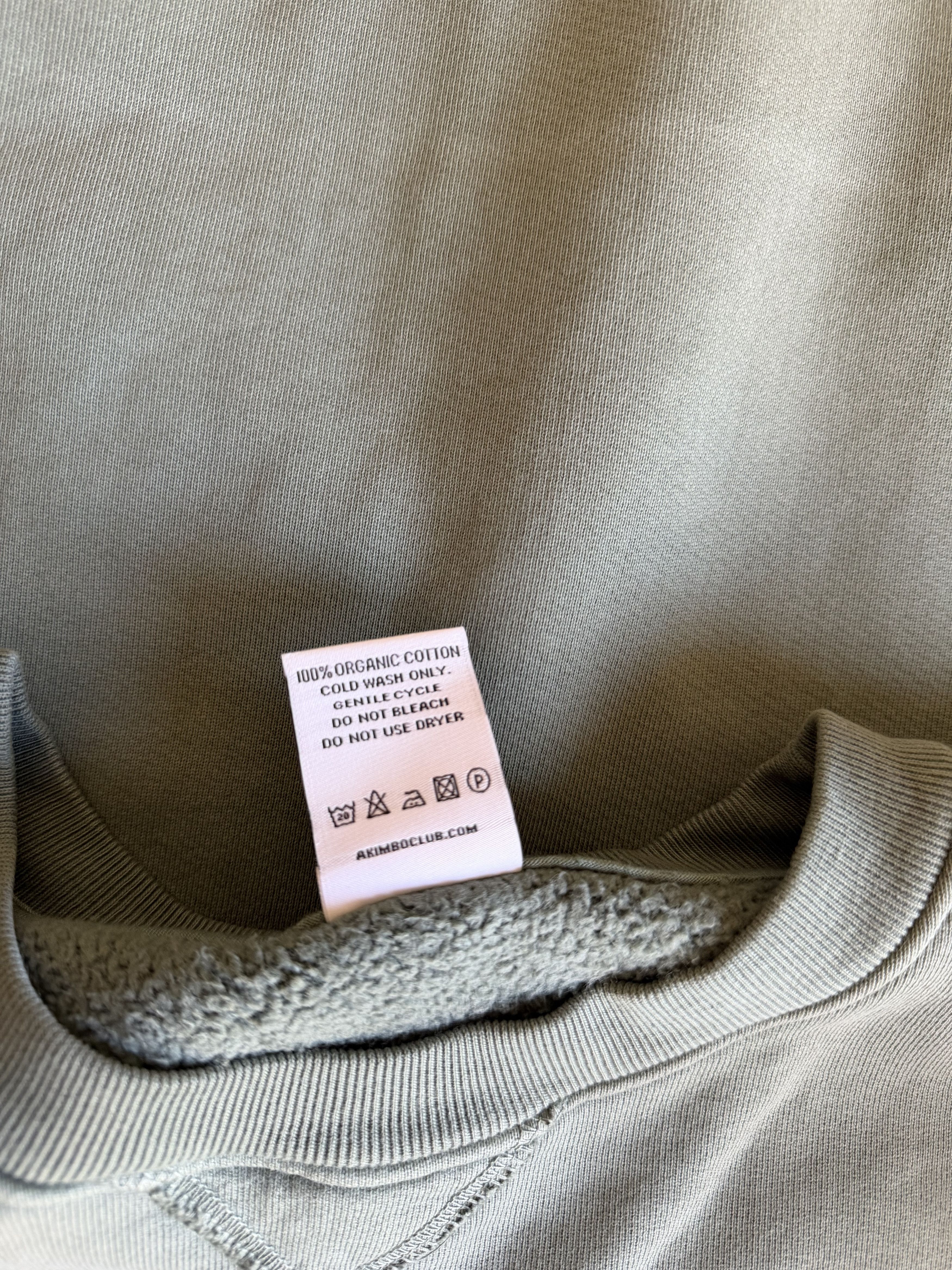 Akimbo Club Akimbo Club Crewneck Sweatshirt in Sage Green Size US XXL / EU 58 / 5 - 9 Thumbnail