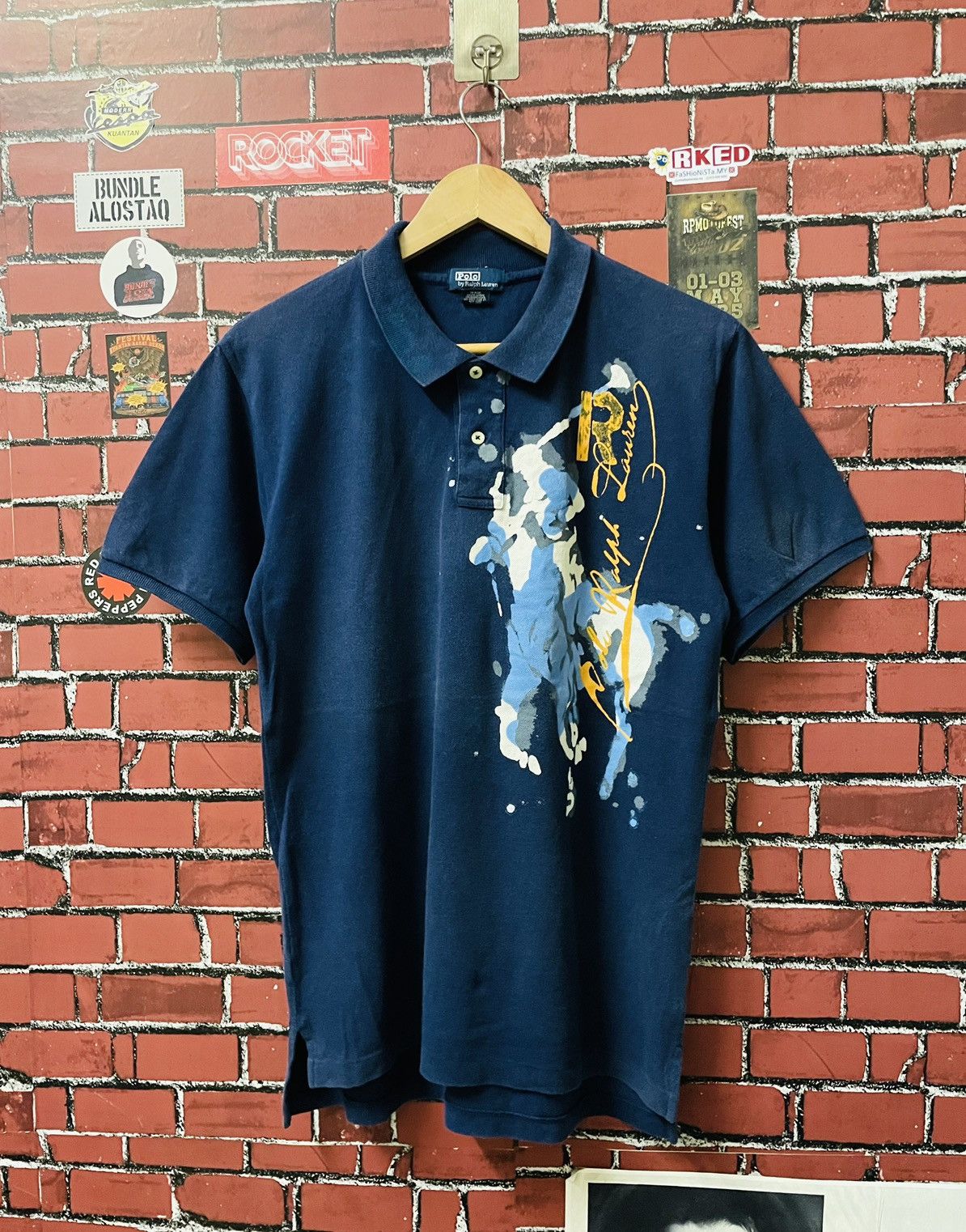 Polo Ralph Lauren VTG POLO RALPH LAUREN SHIRTS Size US L / EU 52-54 / 3 - 1 Thumbnail